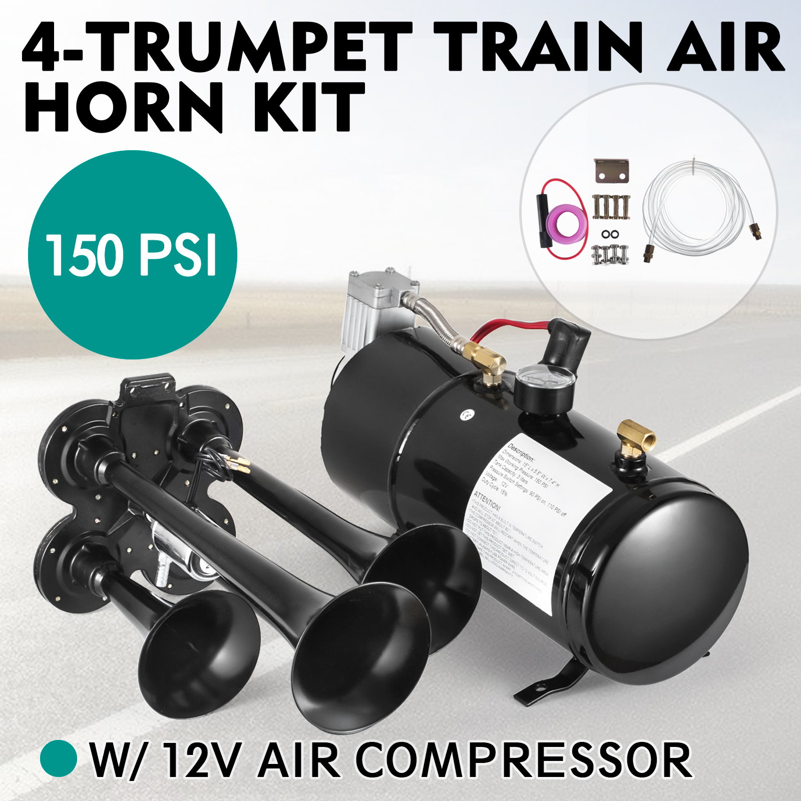 train air horn kit