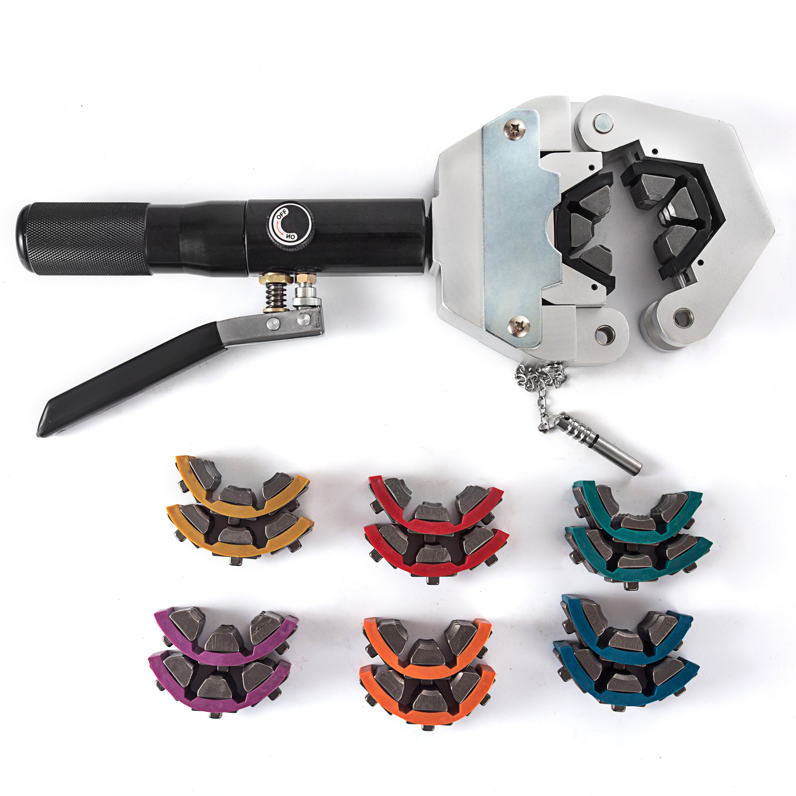 New 71500 A//C Hose Crimper Tool Kit Manual Hydraulic Crimper Portable Crimping