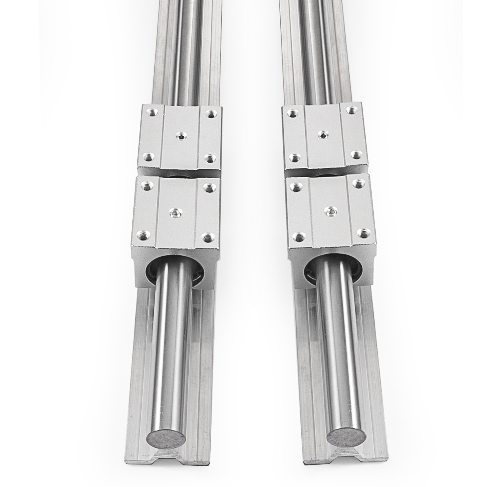 SBR 201200mm 20MM LINEAR SLIDE GUIDE SHAFT 2 RAIL+4SBR20UU Bearing