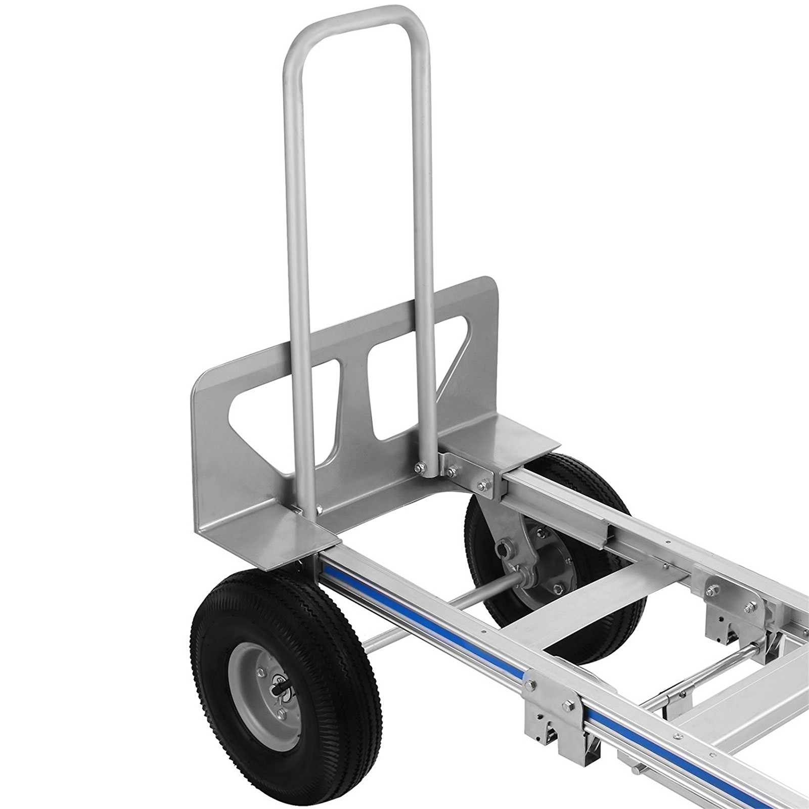 Aluminum Hand Truck Dolly 3IN1 Heavy Duty 1000 lbs Capacity Pneumatic
