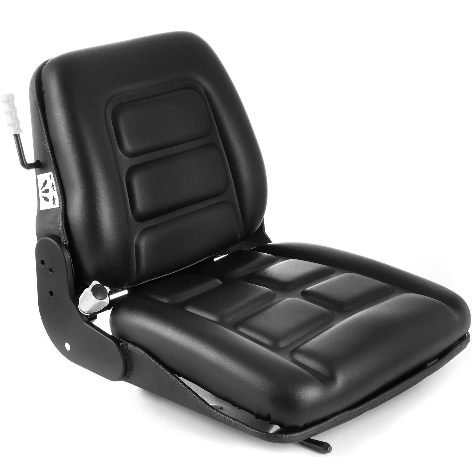 Universal Vinyl Forklift Suspension Seat Fit Clark Hyster Toyota W