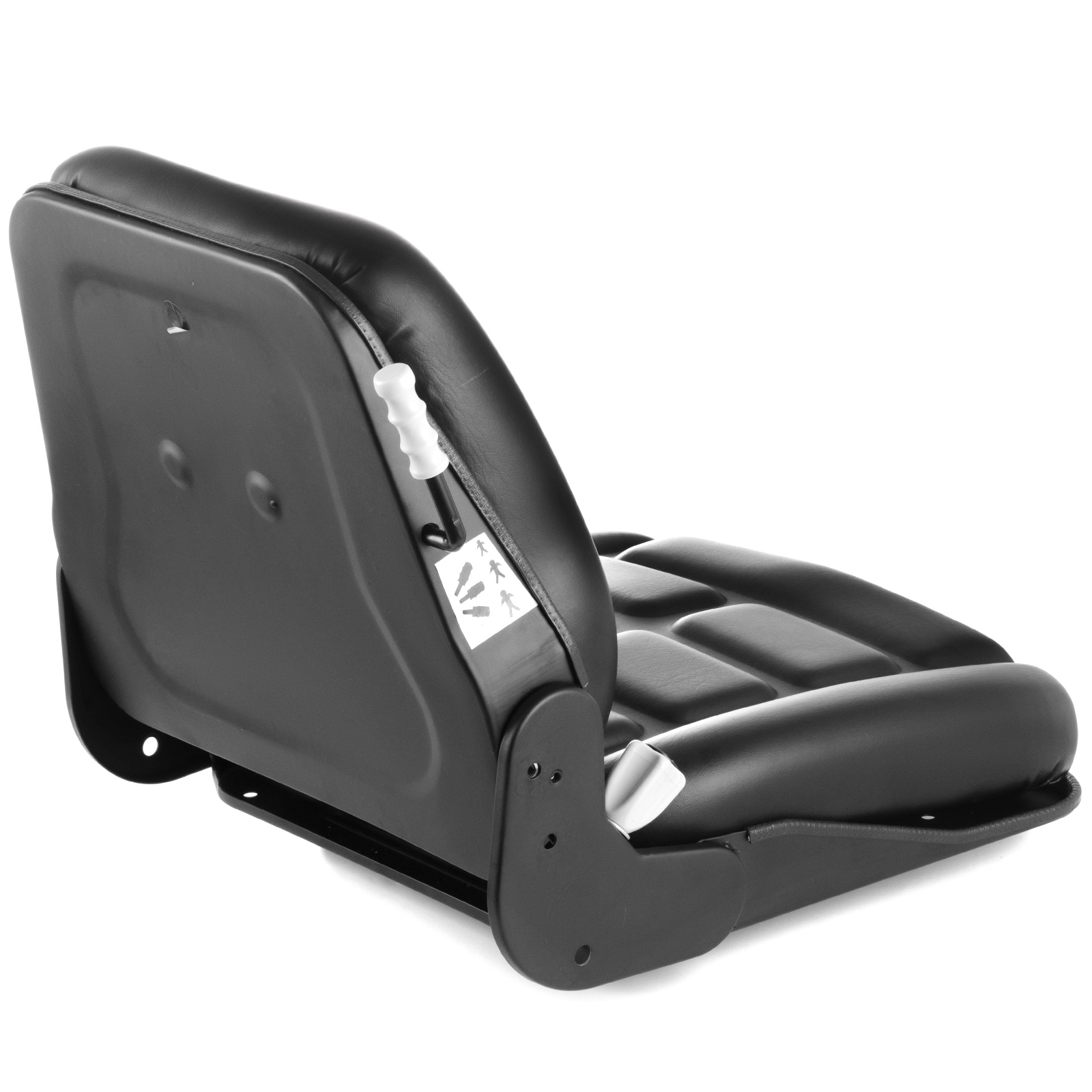 Universal Vinyl Forklift Suspension Seat Fit Clark Hyster Toyota W