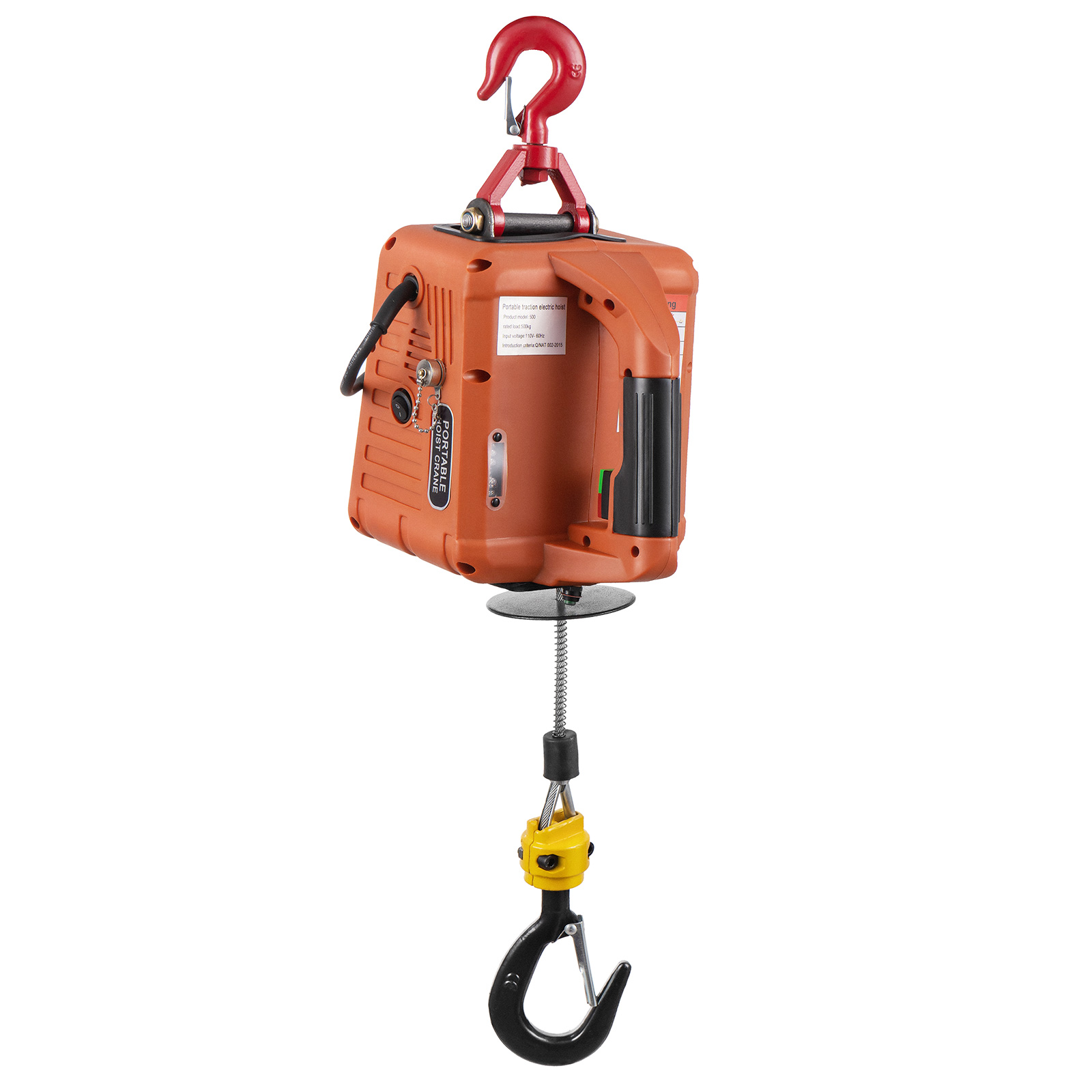 3-in-1 Electric Hoist Winch Portable Crane 1100lbs Wired/Wireless Remote Control 3-in-1 Electric Hoist Winch Portable Crane 1100lbs Wired/Wireless Remote Control