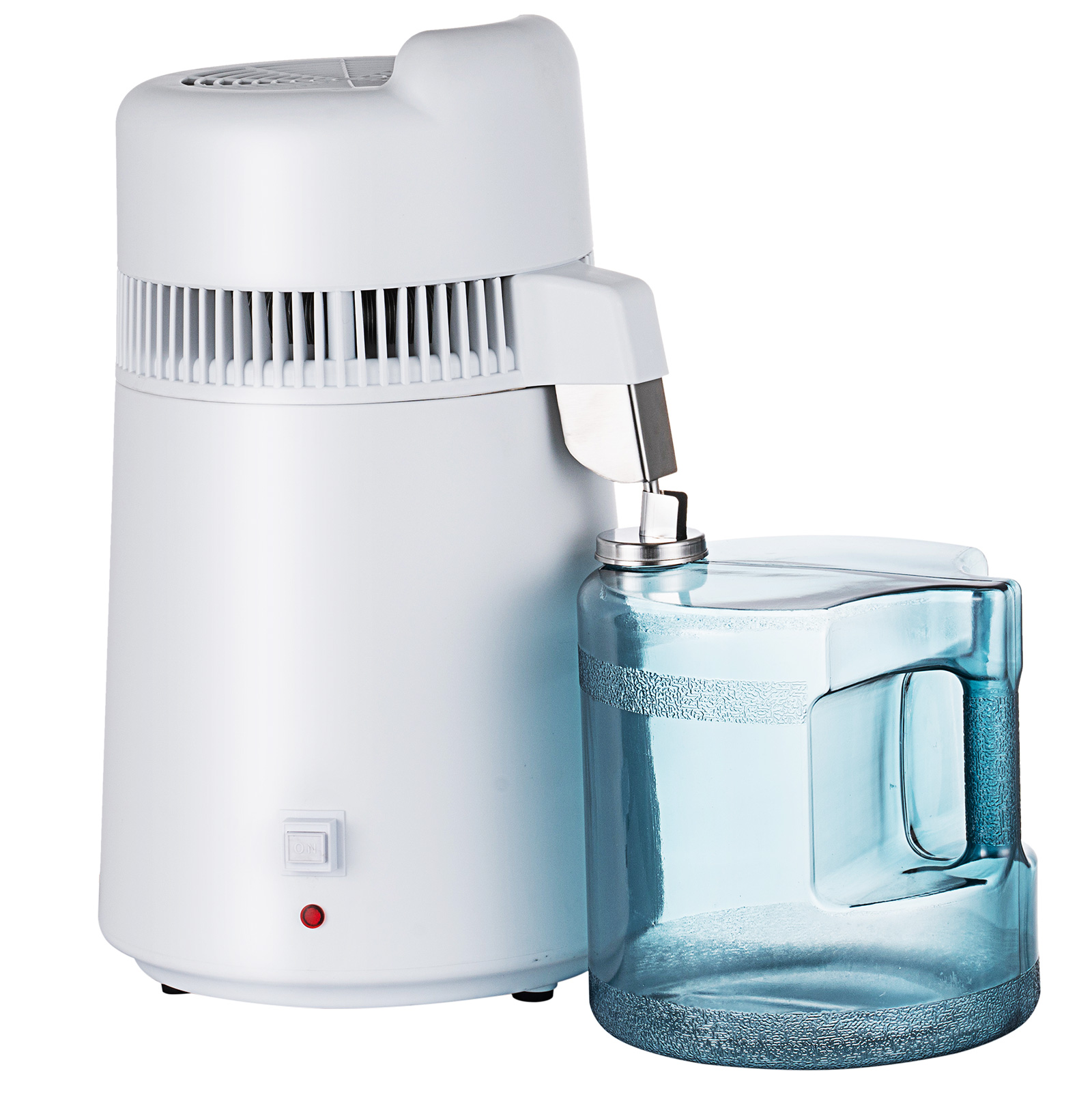900W 6L Pure Water Distiller Stainless Steel Interior Distilled Filter