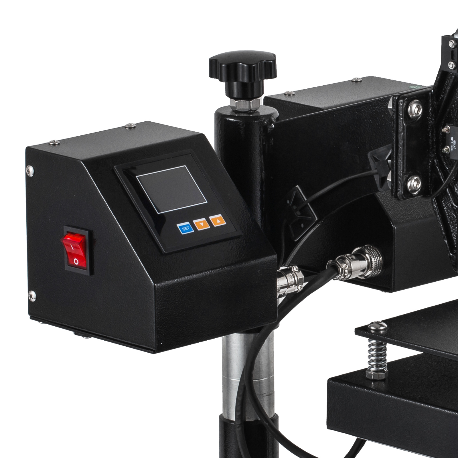 5" x 5" Rosin Heat Press Machine Dual Heating Elements High Pressure