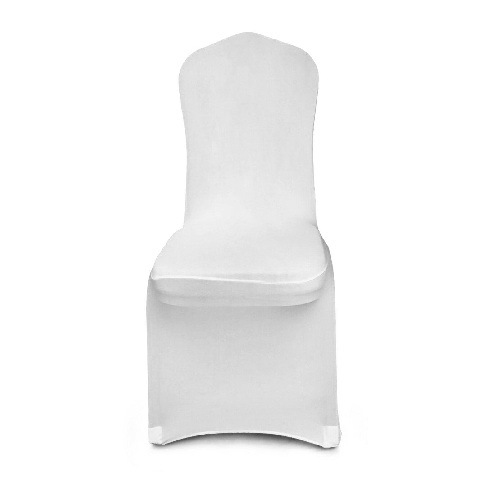 Spandex Stretch Chair Covers 100PCS White for Wedding Party Banquet