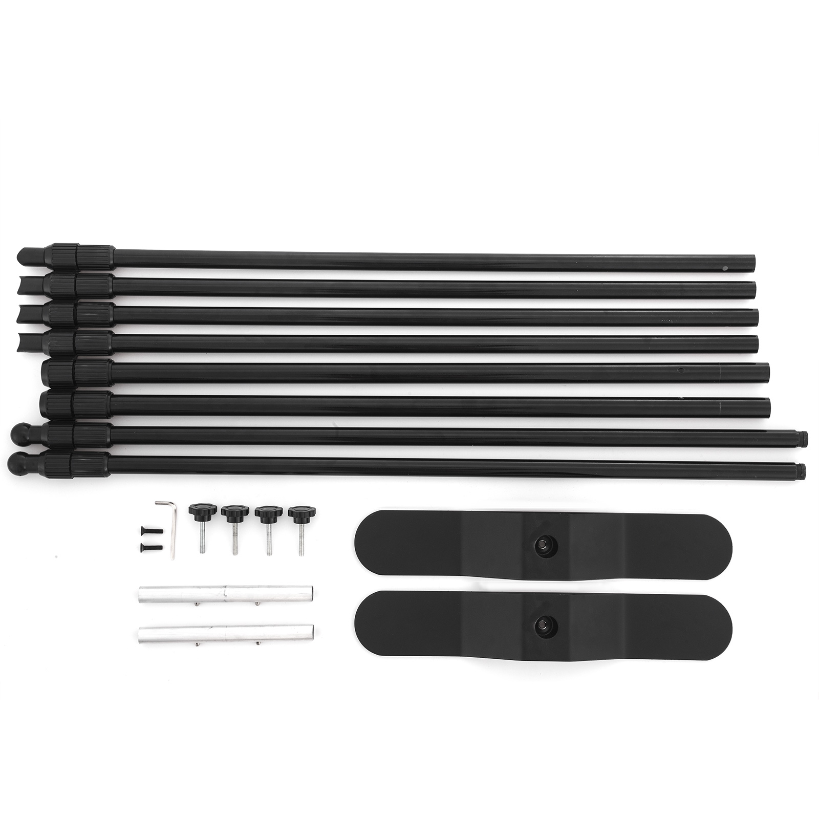 10' X 8' STEP AND REPEAT BACKDROP TELESCOPIC BANNER STAND TRADE SHOW ADJUSTABLE