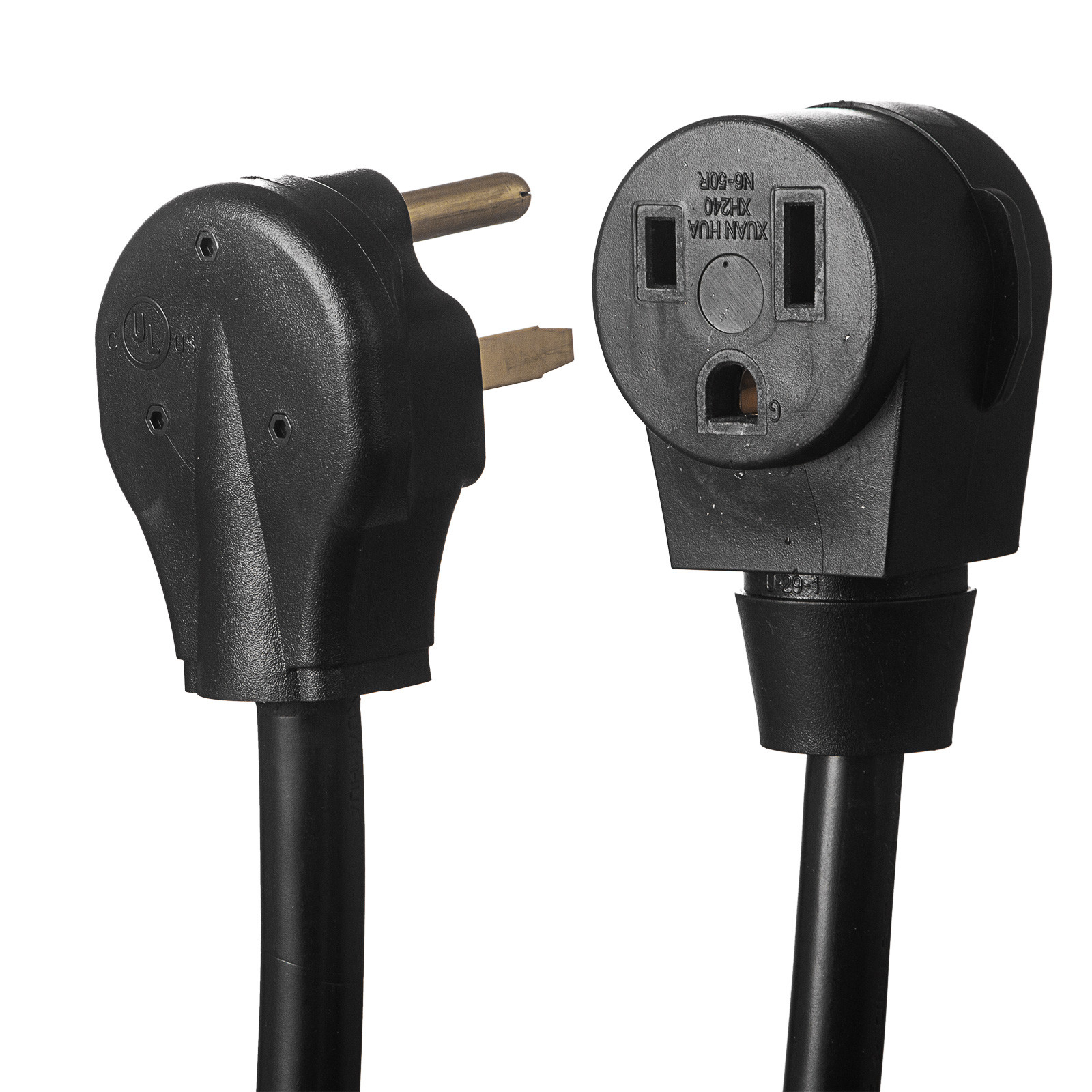 25FT 10/3 50Amp 220Volt Welder Extension Cord 10 Gauge Heavy Duty
