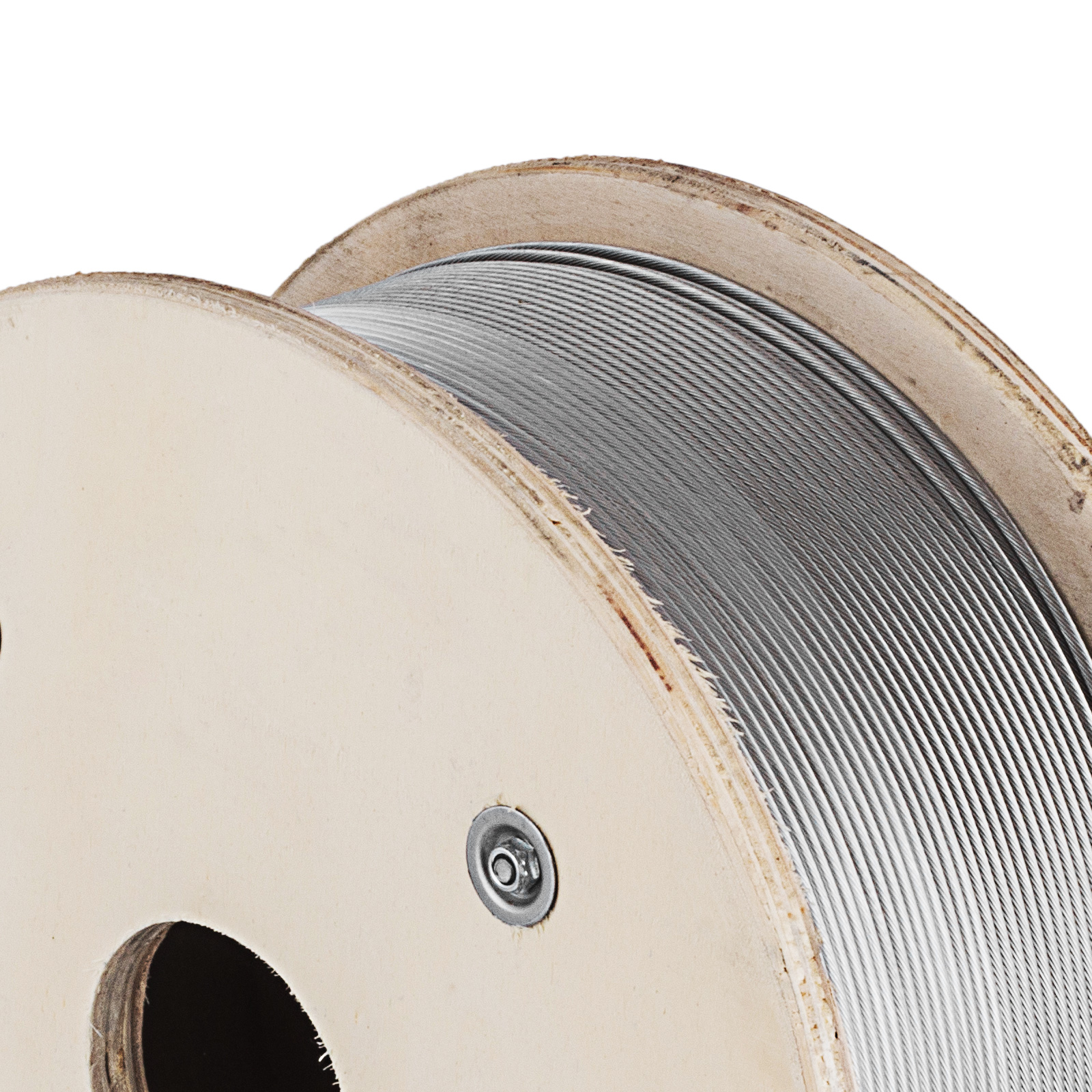 1/8" 1x19 Stainless Steel Cable Wire Rope Grade 316 (1000 feet) 1/8" 1x19 Stainless Steel Cable Wire Rope Grade 316 (1000 feet)