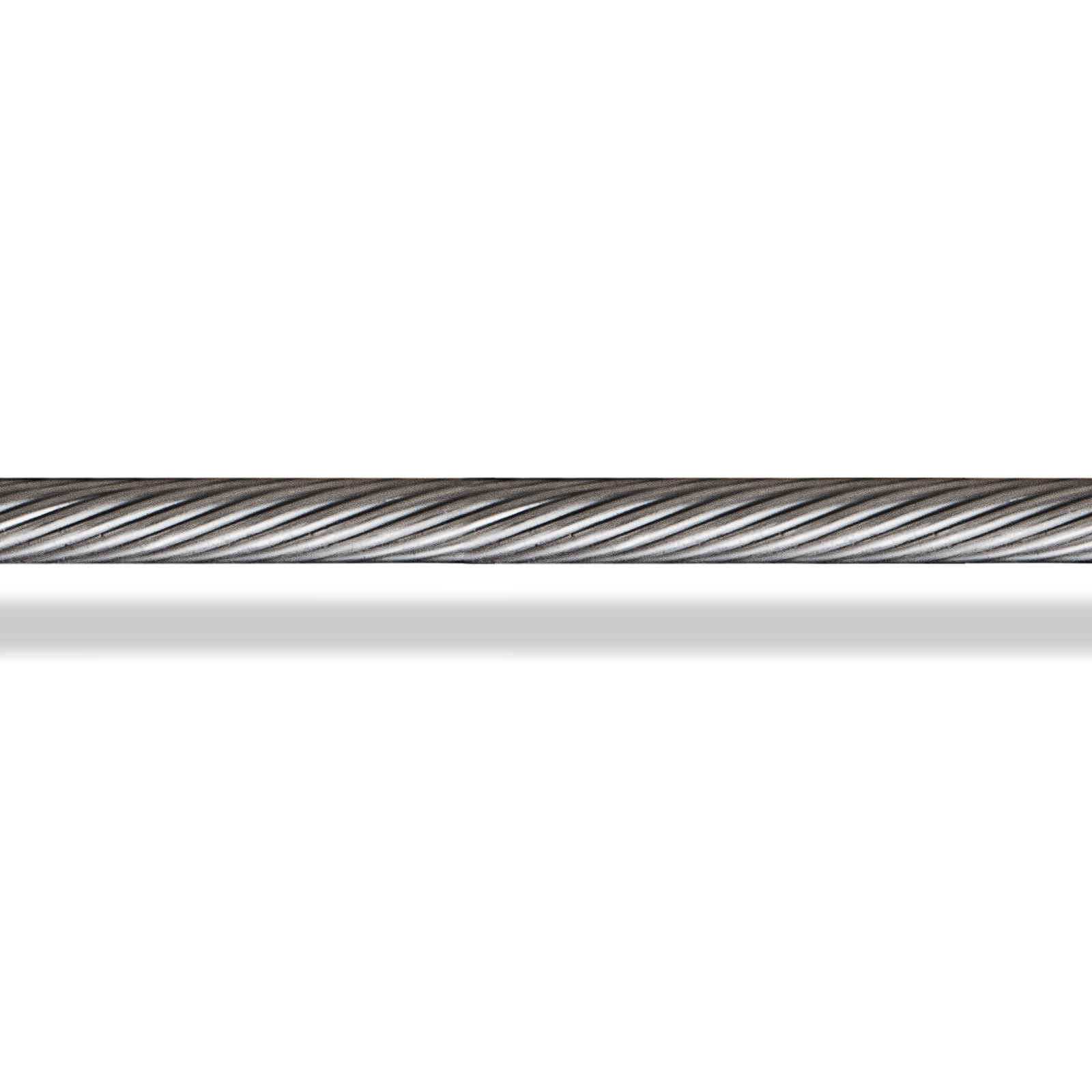 1/8" 1x19 Stainless Steel Cable Wire Rope Grade 316 (1000 feet) 1/8" 1x19 Stainless Steel Cable Wire Rope Grade 316 (1000 feet)