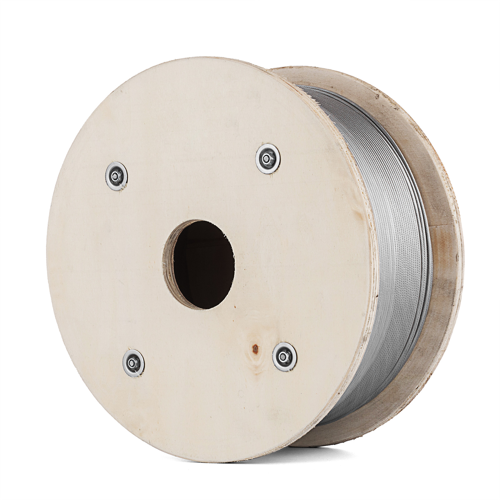 1/8" 1x19 Stainless Steel Cable Wire Rope Grade 316 (1000 feet) 1/8" 1x19 Stainless Steel Cable Wire Rope Grade 316 (1000 feet)