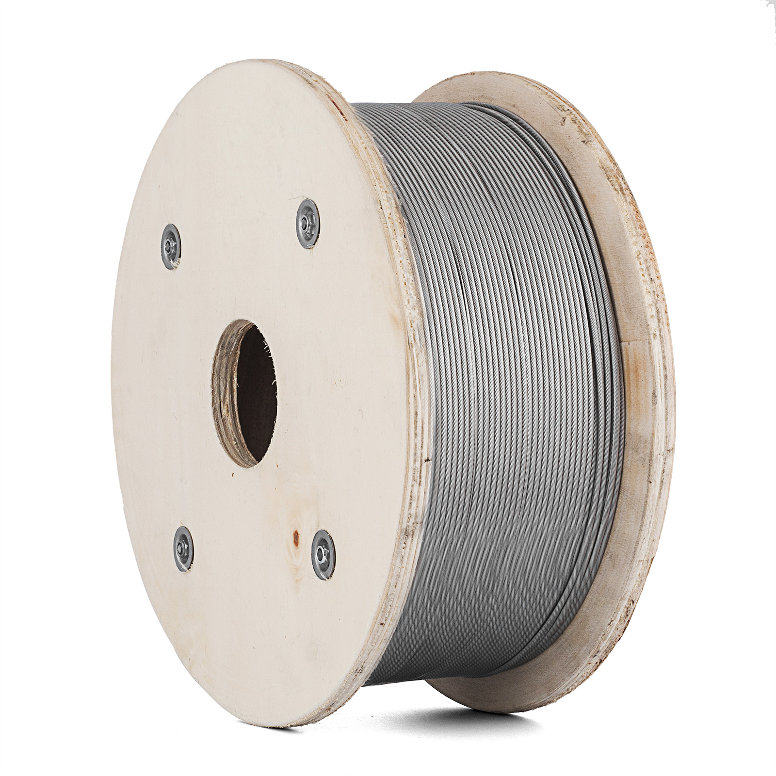1/8" 1x19 Stainless Steel Cable Wire Rope Grade 316 (1000 feet) 1/8" 1x19 Stainless Steel Cable Wire Rope Grade 316 (1000 feet)