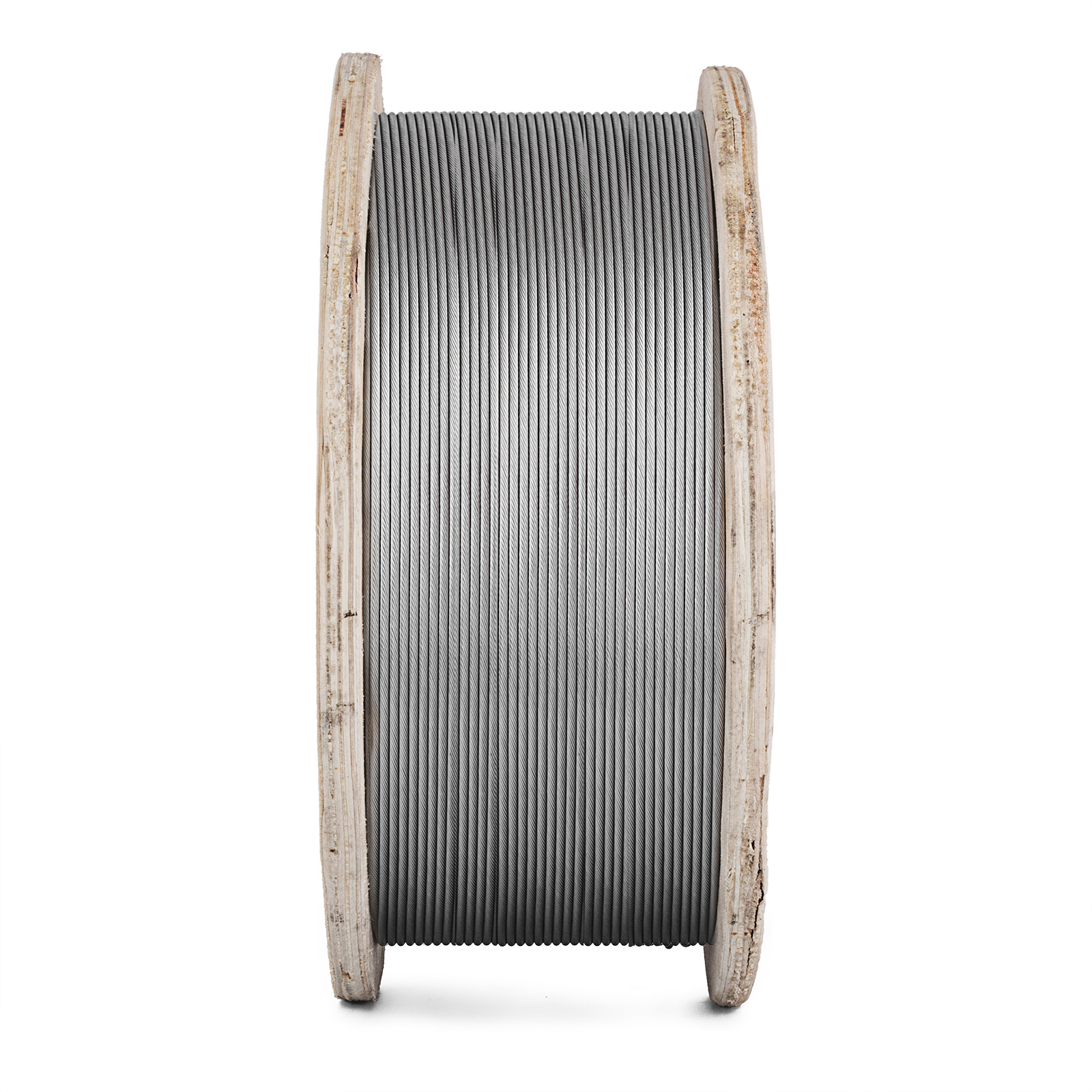 1/8" 1x19 Stainless Steel Cable Wire Rope Grade 316 (1000 feet) 1/8" 1x19 Stainless Steel Cable Wire Rope Grade 316 (1000 feet)