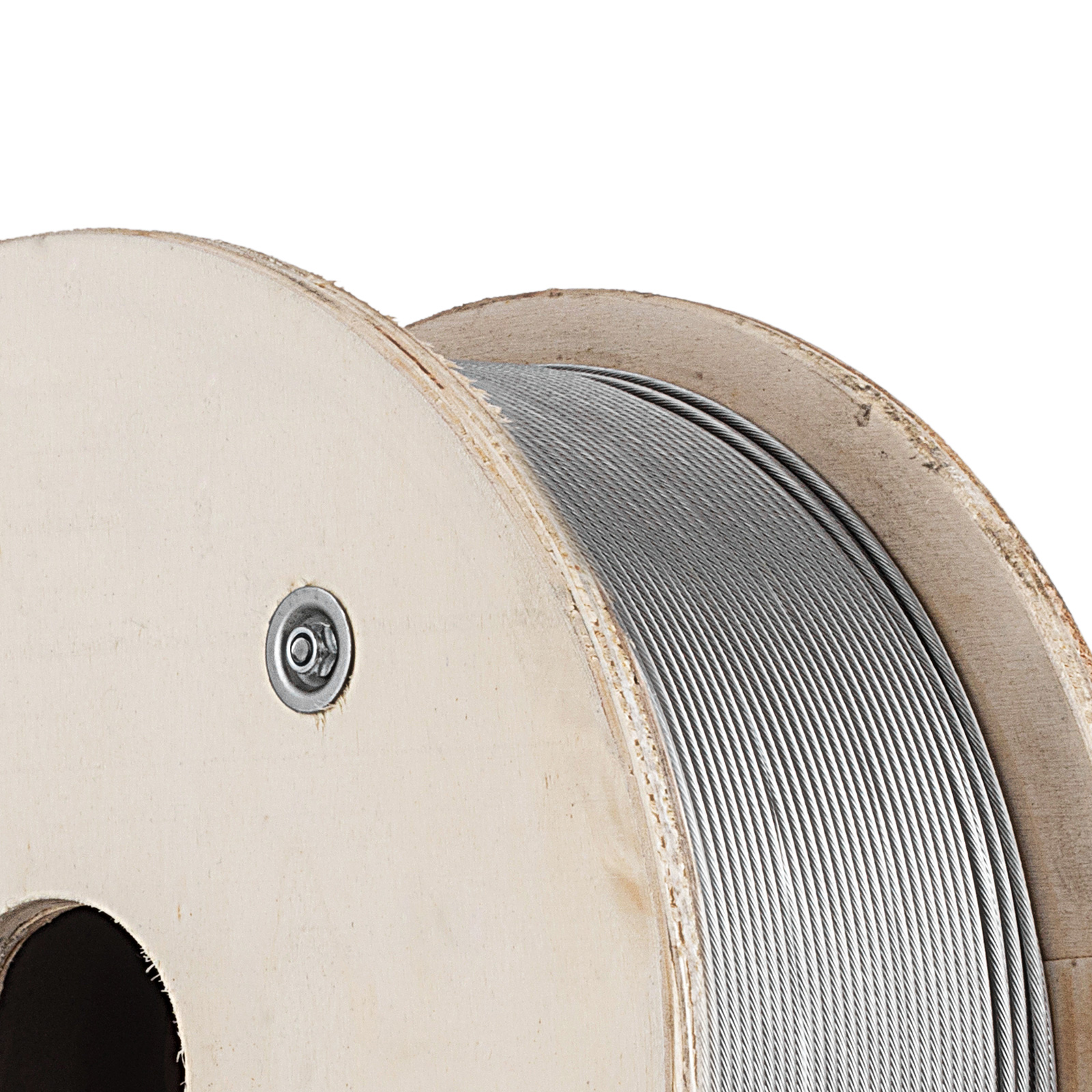 1/8" 1x19 Stainless Steel Cable Wire Rope Grade 316 (1000 feet) 1/8" 1x19 Stainless Steel Cable Wire Rope Grade 316 (1000 feet)