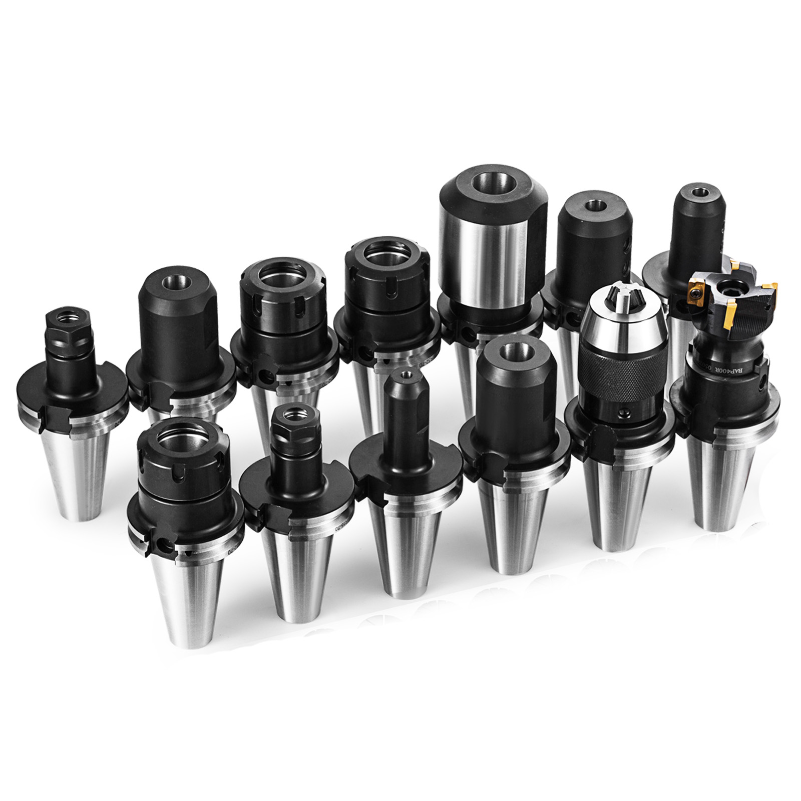 CAT 40 Tooling Kit for Haas Fadal CNC Mill-ER Chuck Collet Holder ER32/16 Tap CAT 40 Tooling Kit for Haas Fadal CNC Mill-ER Chuck Collet Holder ER32/16 Tap