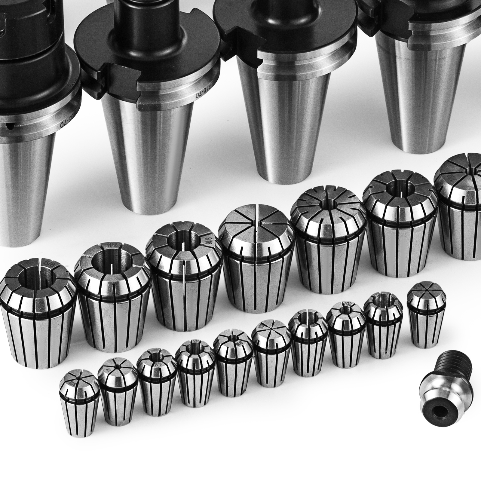 CAT 40 Tooling Kit for Haas Fadal CNC Mill-ER Chuck Collet Holder ER32/16 Tap CAT 40 Tooling Kit for Haas Fadal CNC Mill-ER Chuck Collet Holder ER32/16 Tap