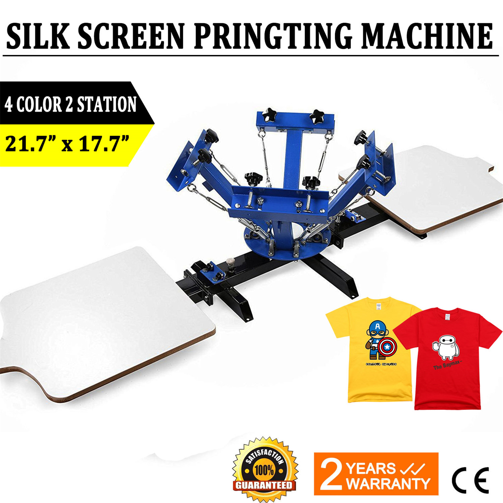 2 color silkscreen press