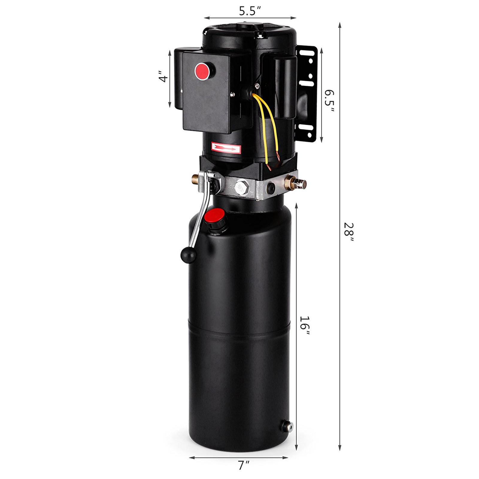 Titan Auto 2 4 Post Lift Replacement Hydraulic Pump Power Unit Reservoir Tank