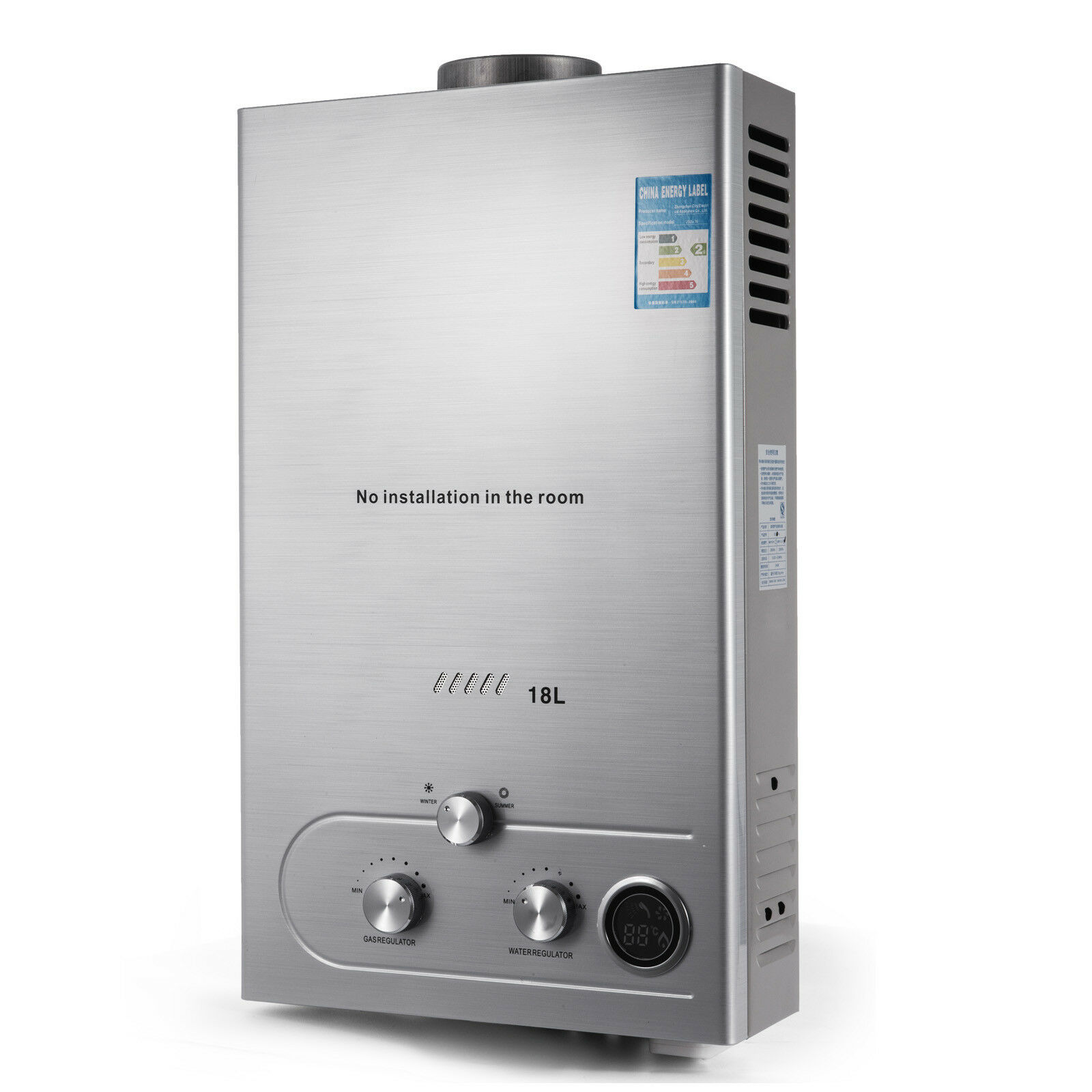 18L Natural Gas Hot Water Heater Instant Boiler On Demand Tankless Water Heater 18L Natural Gas Hot Water Heater Instant Boiler On Demand Tankless Water Heater