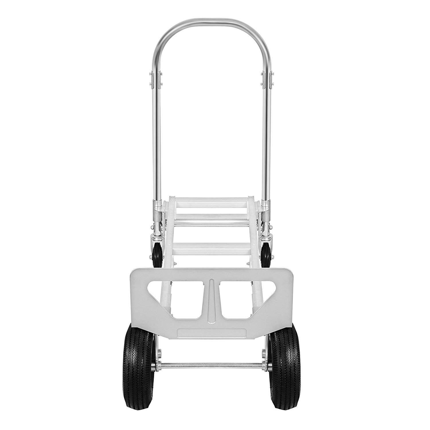 350kg New Folding Hand Cart Foldable Trolley Barrow Sack Truck Aluminium 2 in 1 350kg New Folding Hand Cart Foldable Trolley Barrow Sack Truck Aluminium 2 in 1