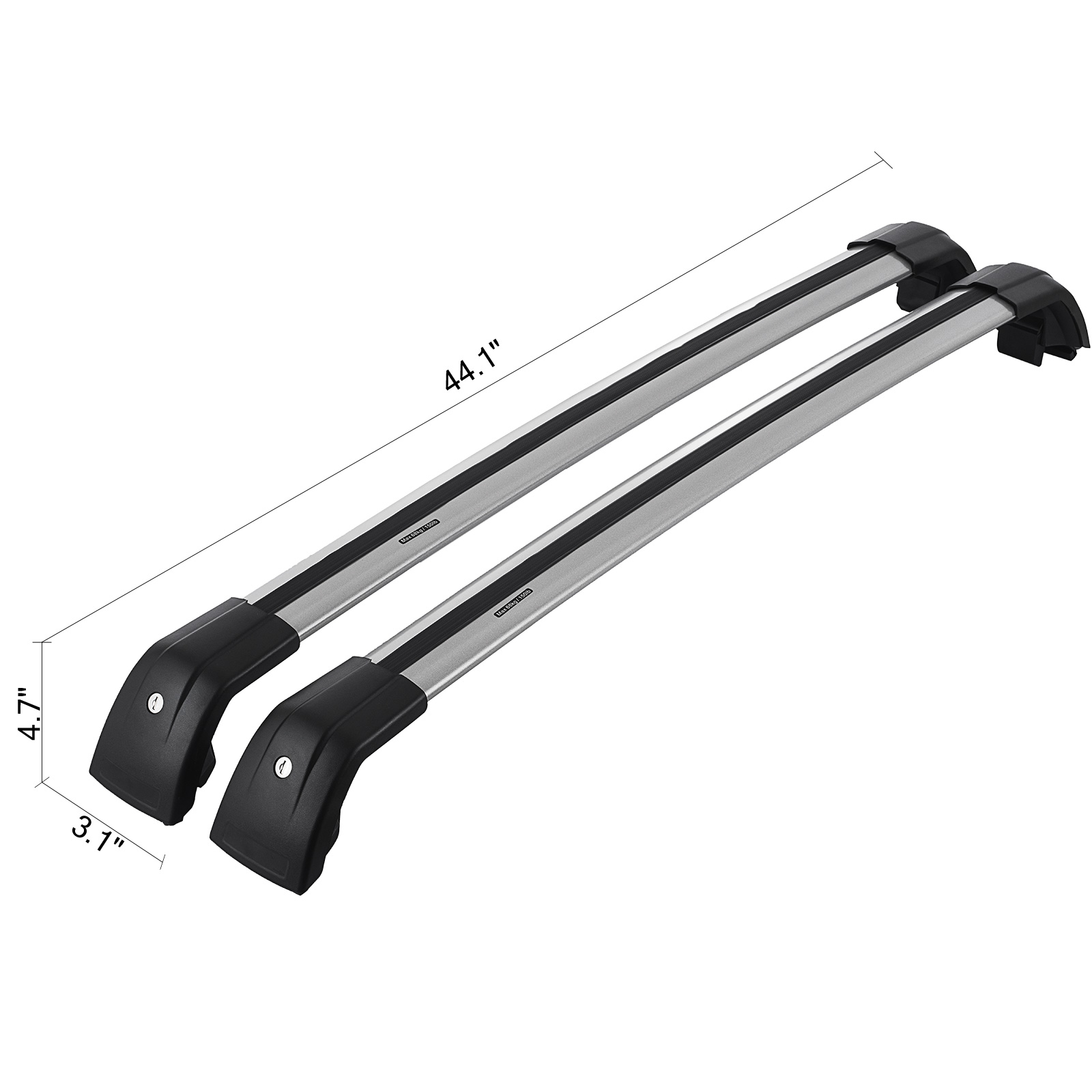 Roof Rack For Hyundai Santa Fe Cross Bar 2013-2018 Cargo bar Utility Luggage