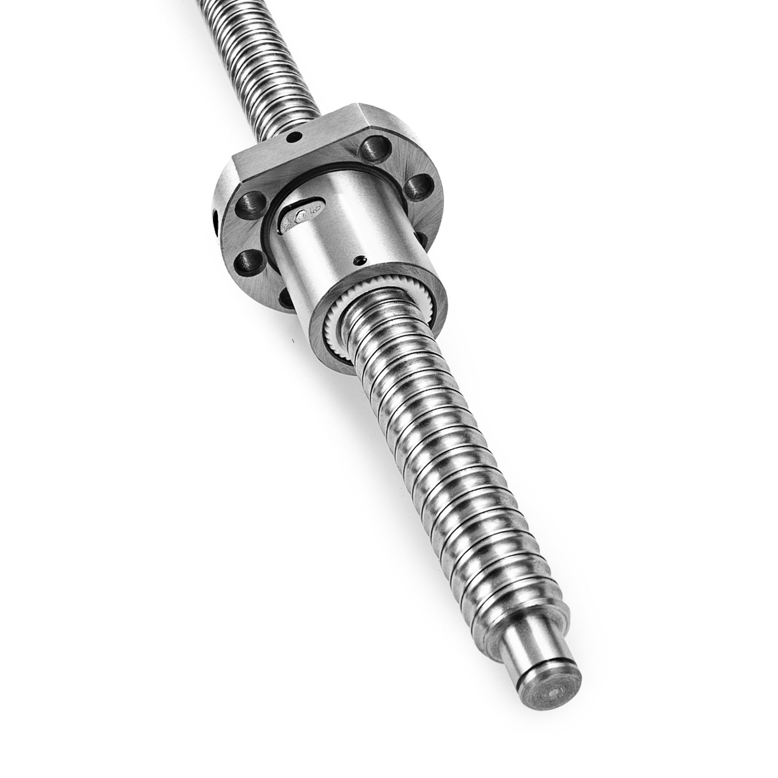1605 1500mm Ball Screw Lead Rod Machined + Shaft Coupling BF12 BK12 End