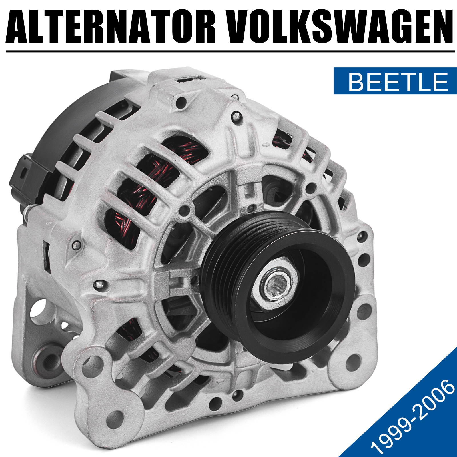 New Alternator VOLKSWAGEN JETTA 2.0L 1999 2000 2001 2002 2003 2004 2005