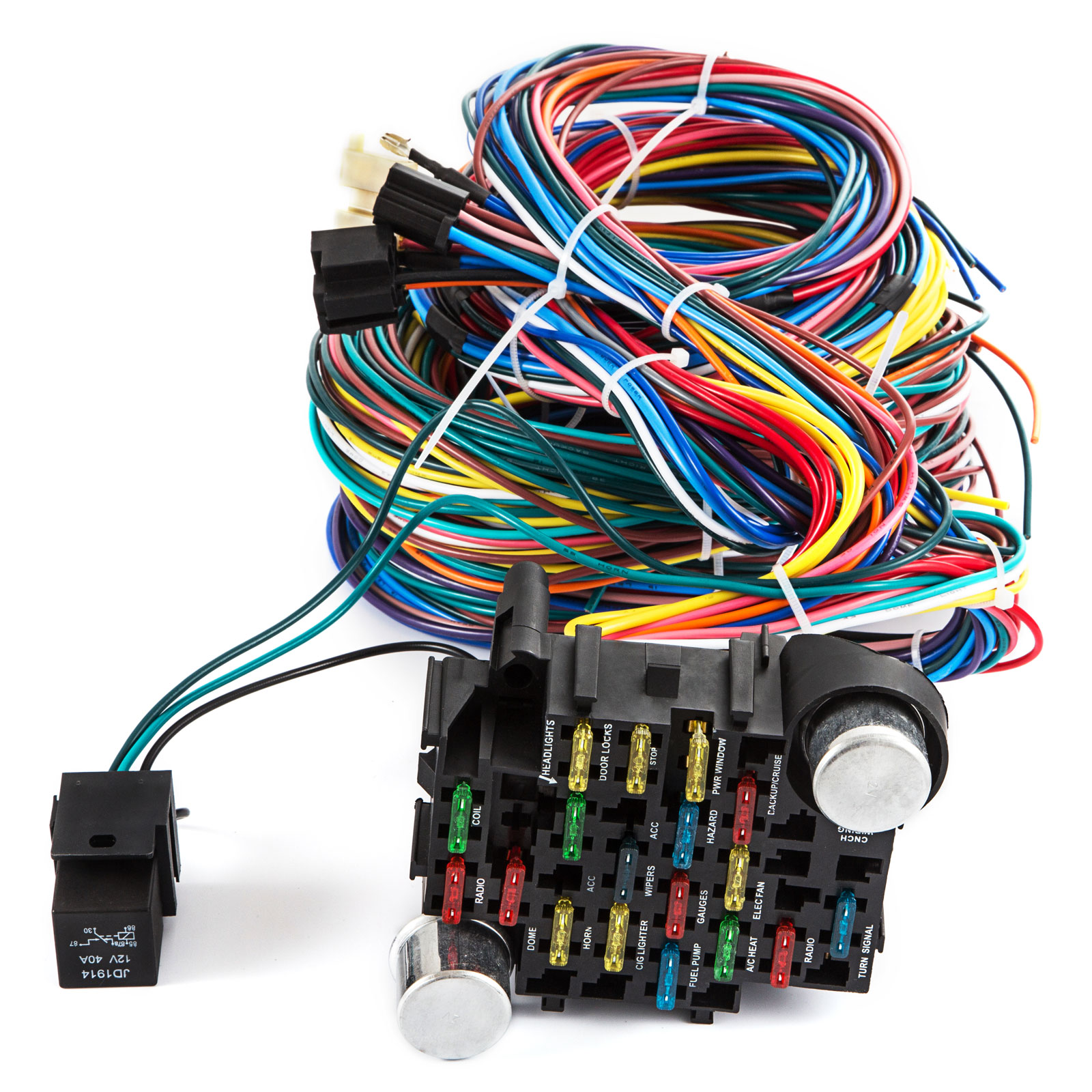 21 Circuit Wiring Harness For Chevy Universal Wires Fit X ...