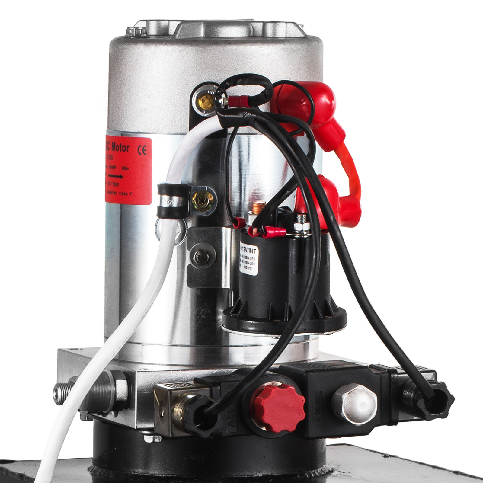 15 Quart Double Acting Hydraulic Pump Trailer 12 Volt Brand New