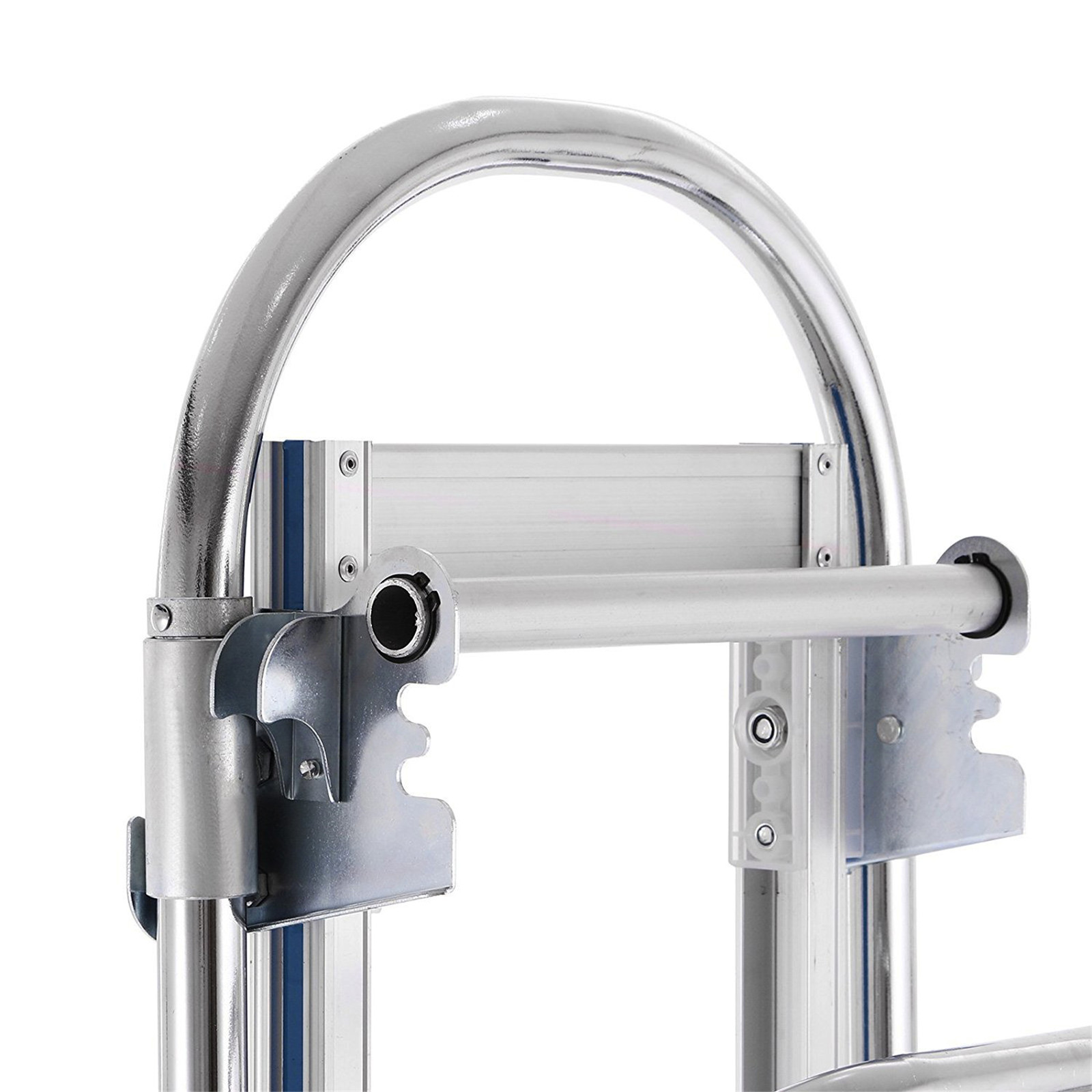 400kg Folding Aluminium Heavy Duty Platform Trolley Hand Truck Foldable Cart New