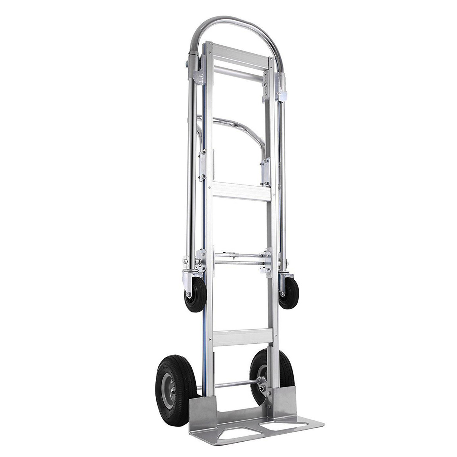 400kg Folding Aluminium Heavy Duty Platform Trolley Hand Truck Foldable Cart New