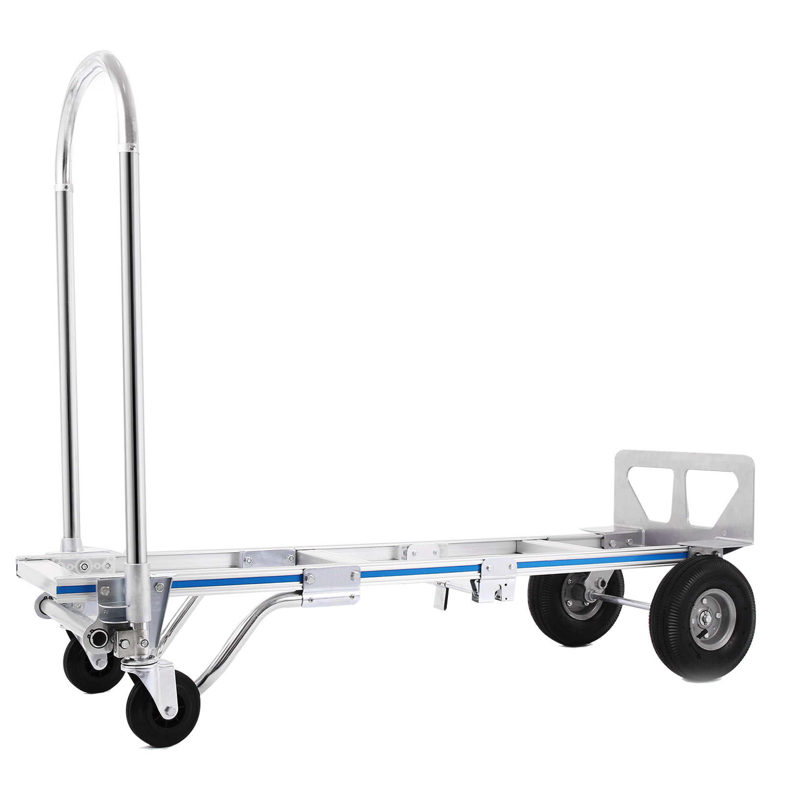400kg Folding Aluminium Heavy Duty Platform Trolley Hand Truck Foldable Cart New