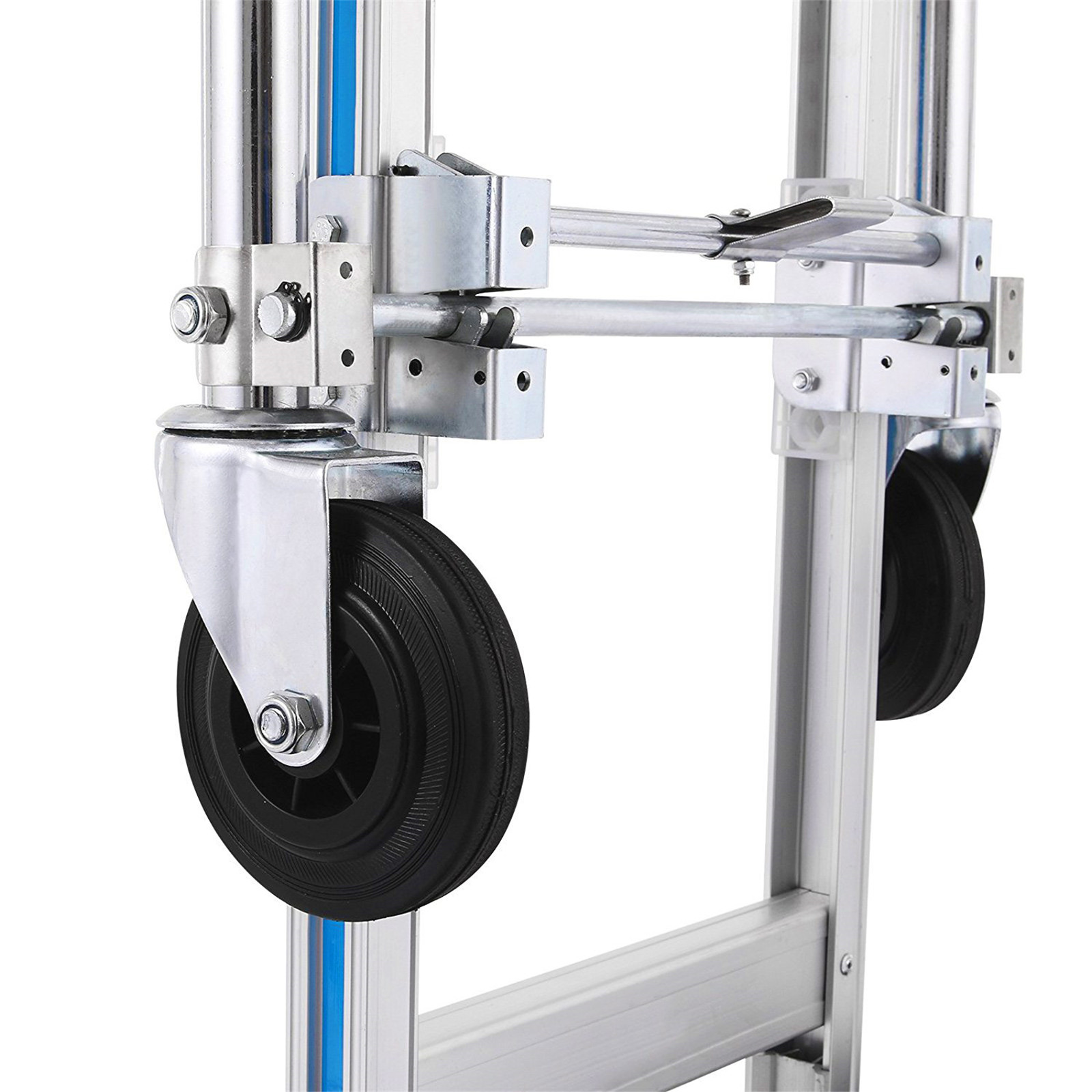 400kg Folding Aluminium Heavy Duty Platform Trolley Hand Truck Foldable Cart New