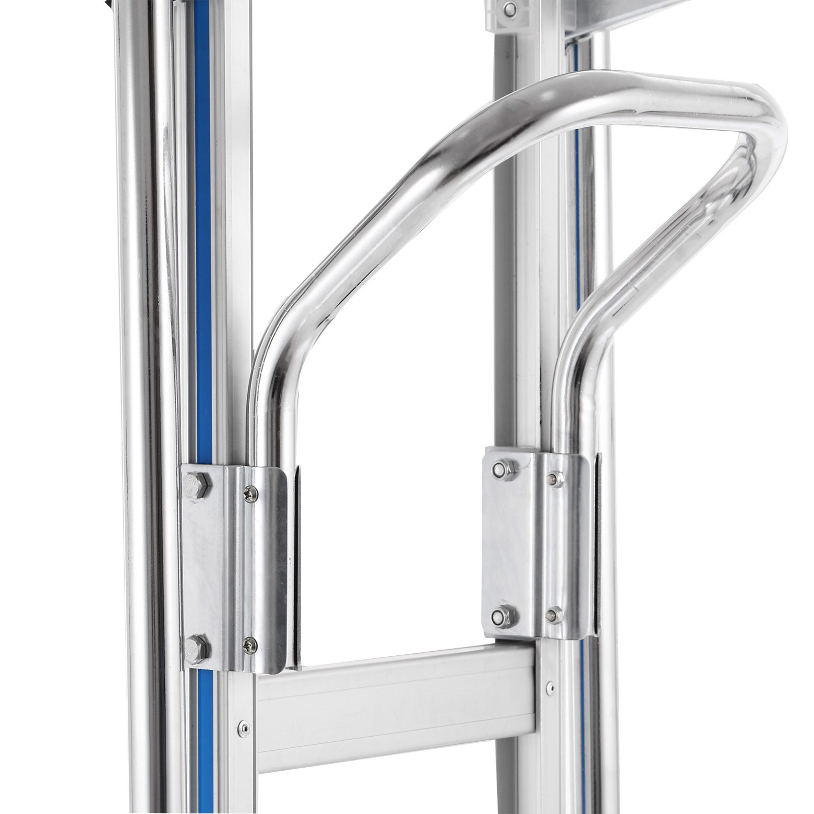 400kg Folding Aluminium Heavy Duty Platform Trolley Hand Truck Foldable Cart New