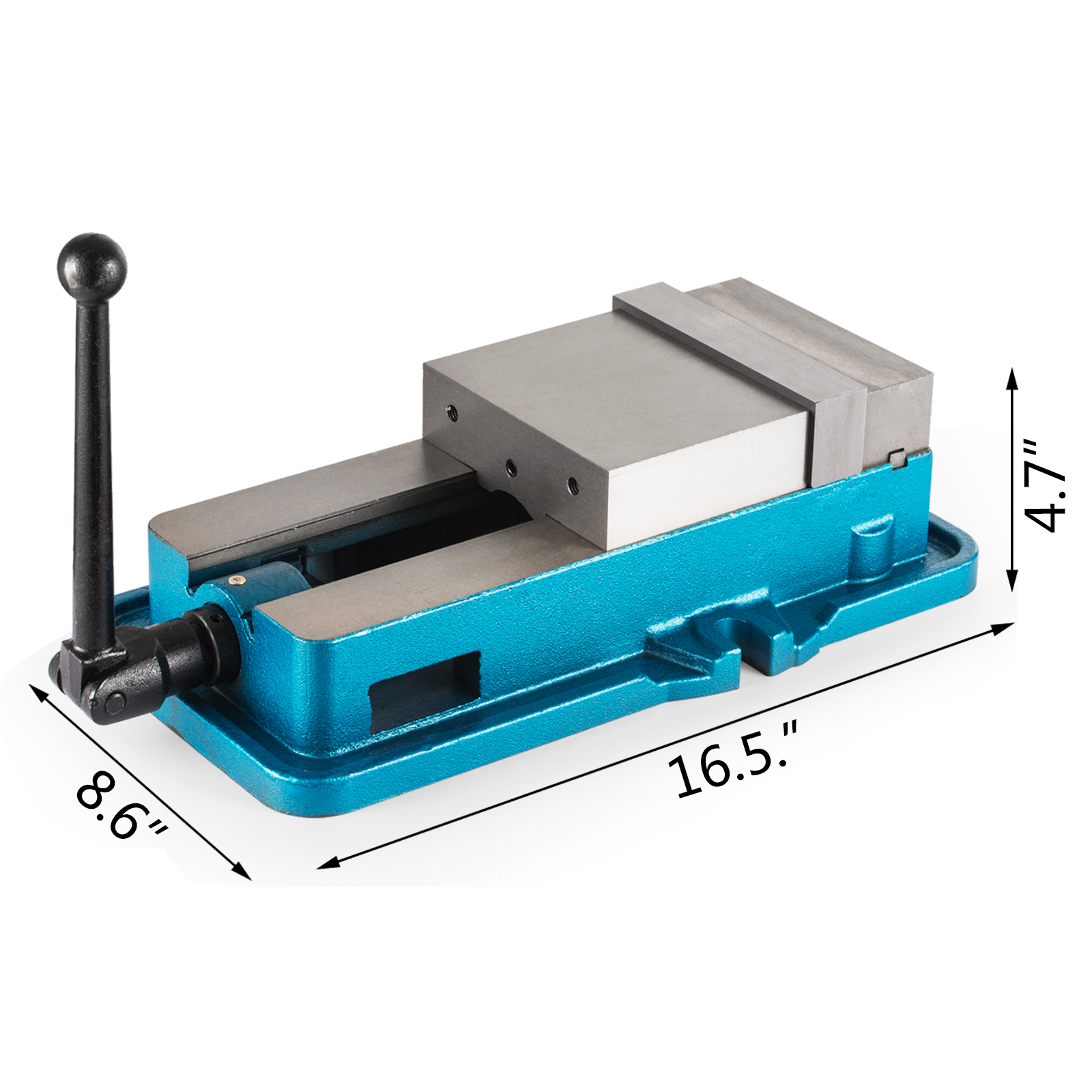 6'' Accu Lock Vise Precision Milling Drilling Machine Bench Clamp Clamping Vice eBay