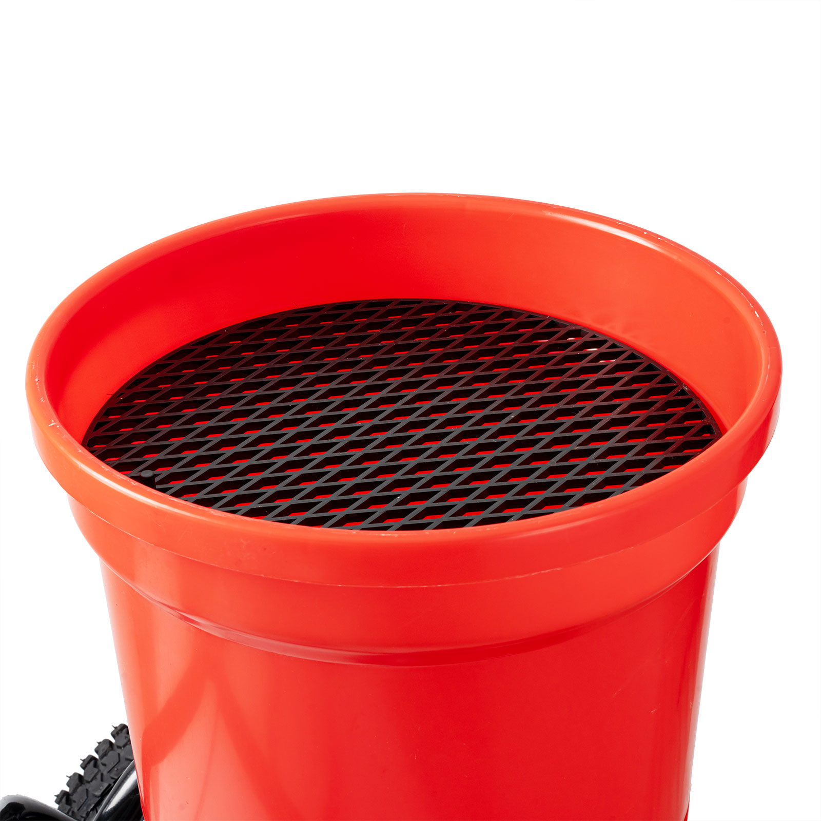 90LBS Walk Behind Push Spreader, Fertilizer Spreader for Seed,Fertilizer,Salt with 12.5-Inch Pneumatic Wheels 