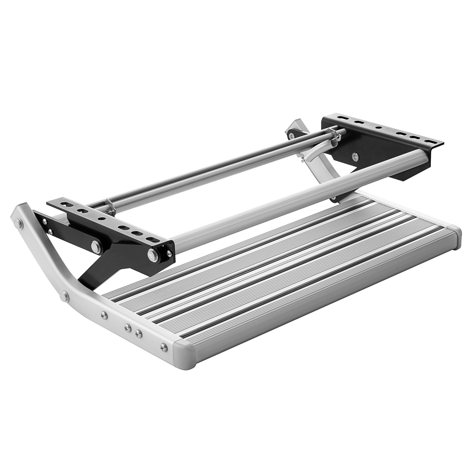 Wheels RV Camper Steps Compact One-Hand Expand or Collapse Manual Single Drop Down Steps Metal Solid RV Stairs Folding Stable Ladders Outdoor Mobile Home Step Stool for Travel Camping Trailers Wheels RV Camper Steps Compact One-Hand Expand or Collapse Manual Single Drop Down Steps Metal Solid RV Stairs Folding Stable Ladders Outdoor Mobile Home Step Stool for Travel Camping Trailers