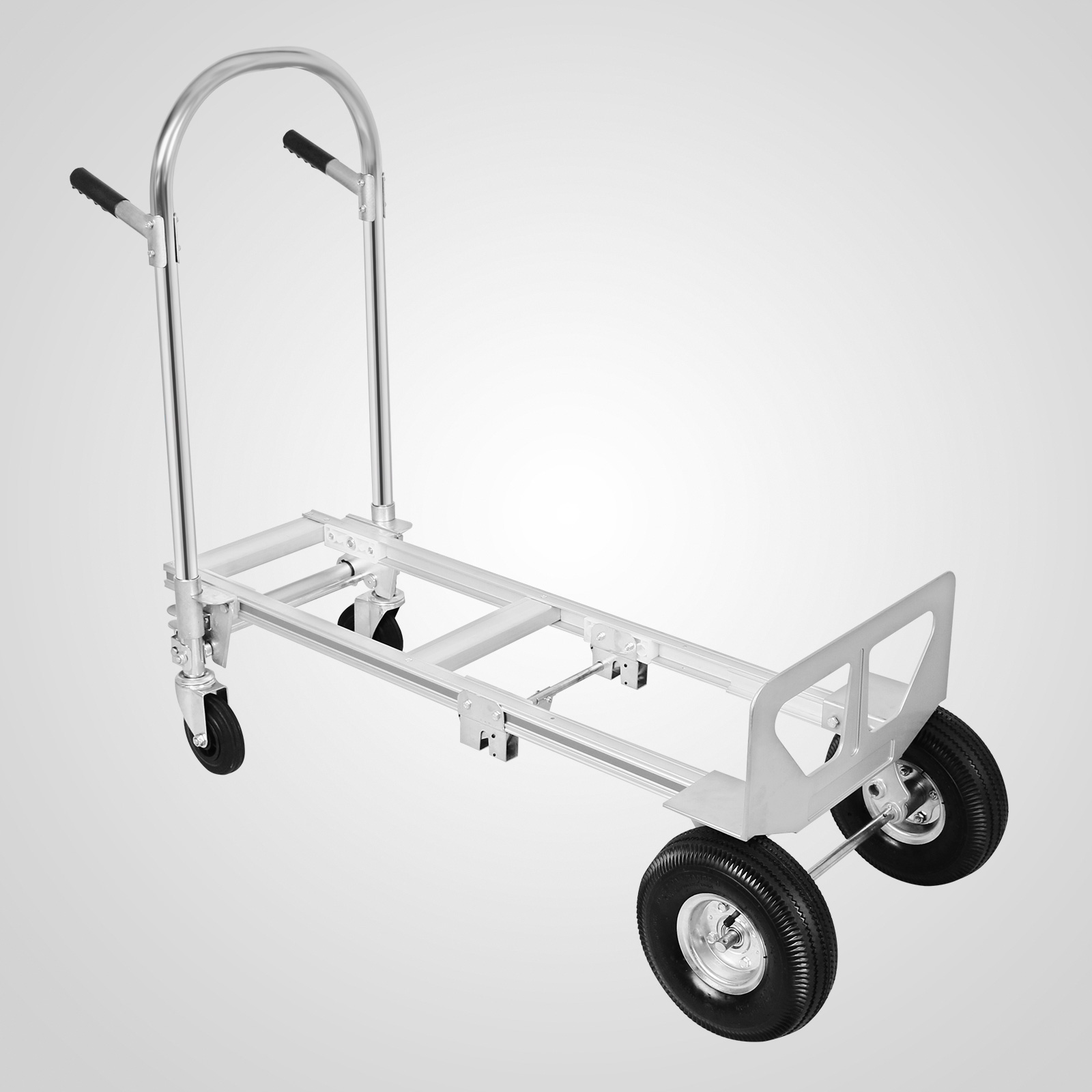 FANSDEALONLINE 2-in-1 Aluminum Hand Truck & Folding Dolly – 770 Lbs Capacity