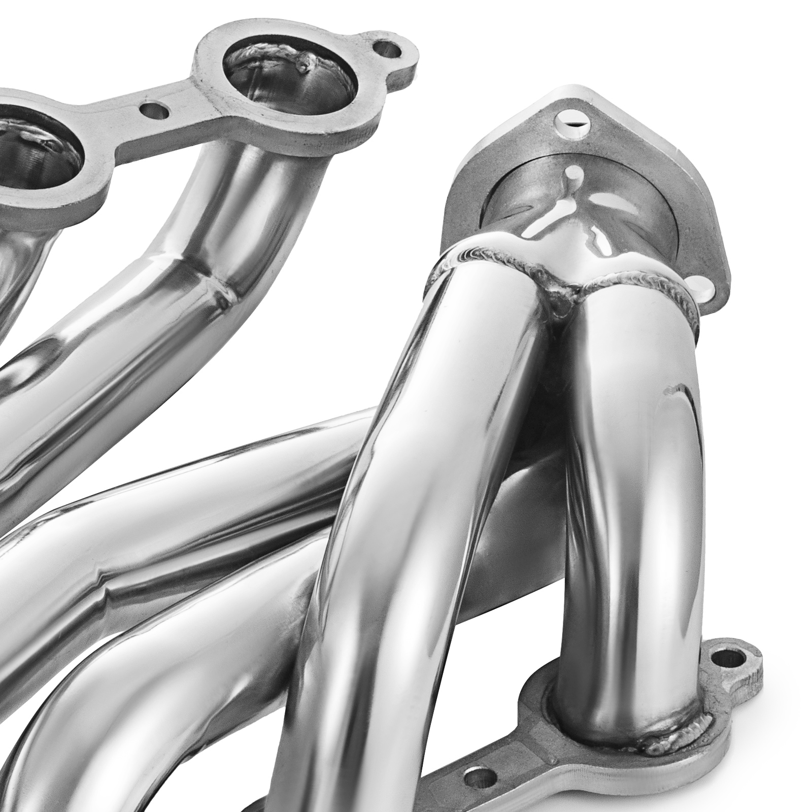 Set LS Swap Exhaust Headers For Chevy LS1 LS2 LS3 LS6 LS9 S10 SUV Truck CE