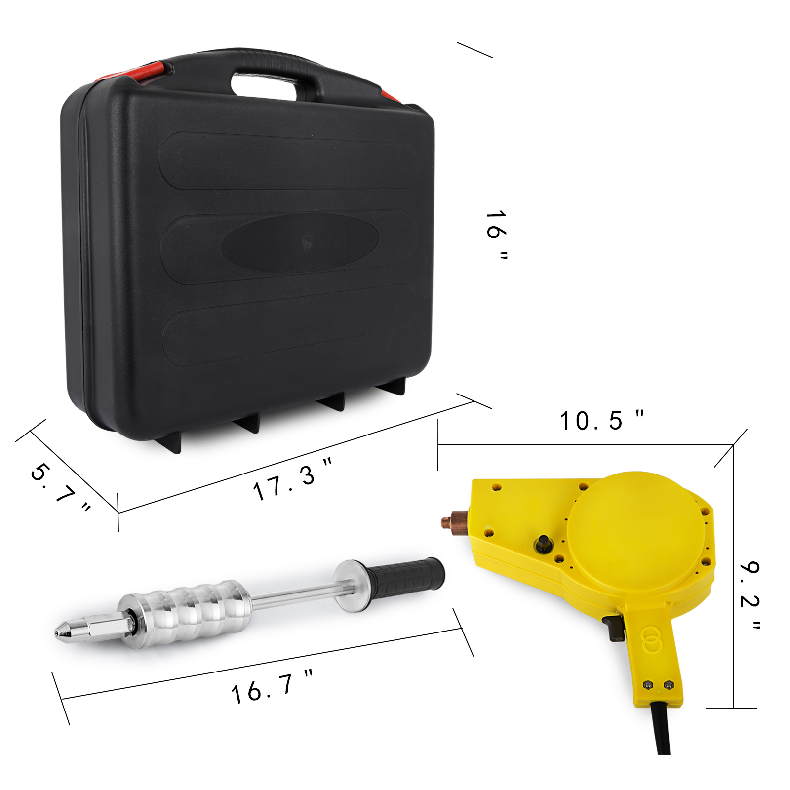 SPOT STUD WELD WELDER DENT PULLER KIT FOR CAR BODY PANEL 220 V. £216.00