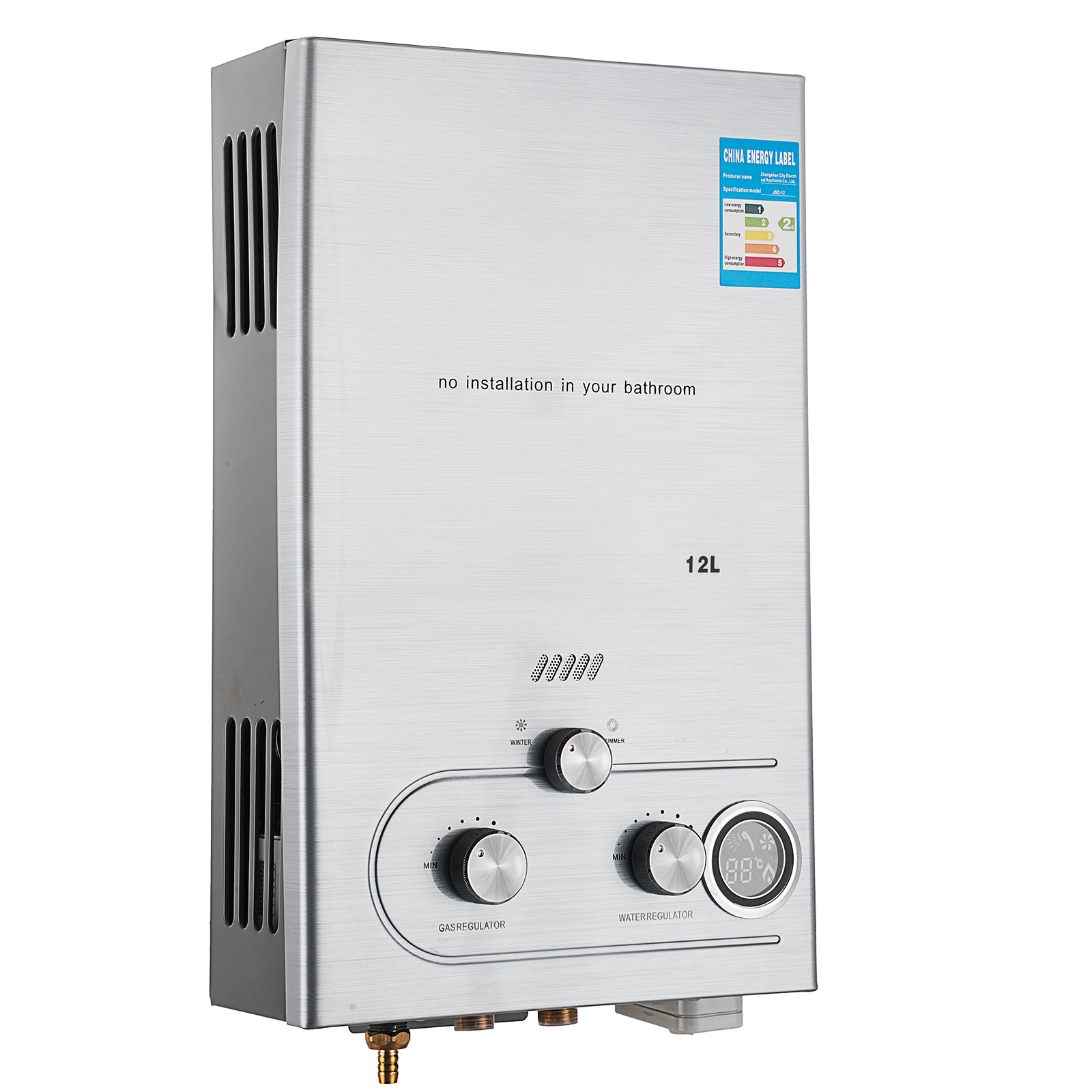 12L Natural Gas Durchlauferhitzer Warmwasserbereiter Warmwasserboiler