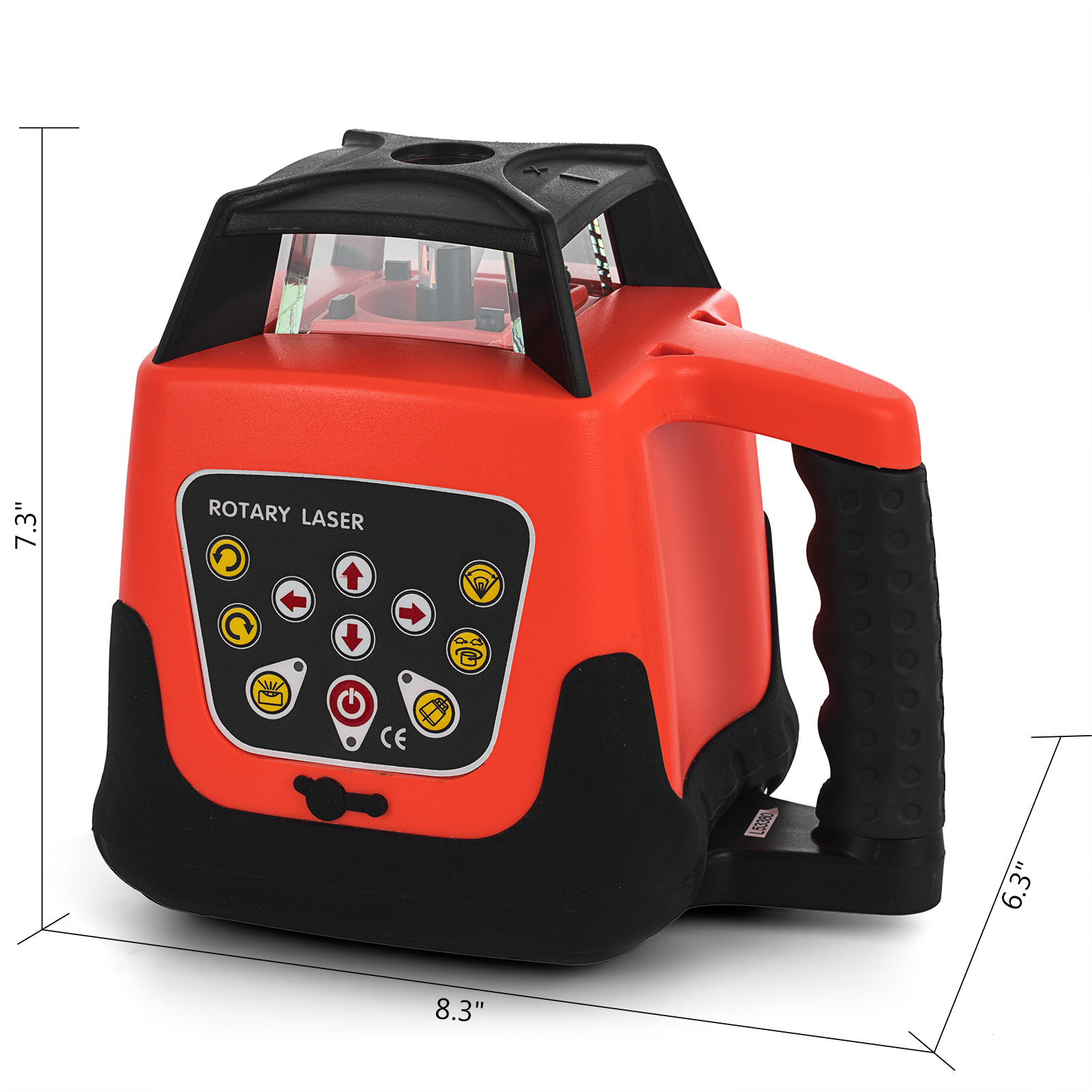 ROTARY RED LASER LEVEL + TRIPOD + 5M STAFF SELFROTATING EXTERIOR 500M RANGE 278716796962 eBay