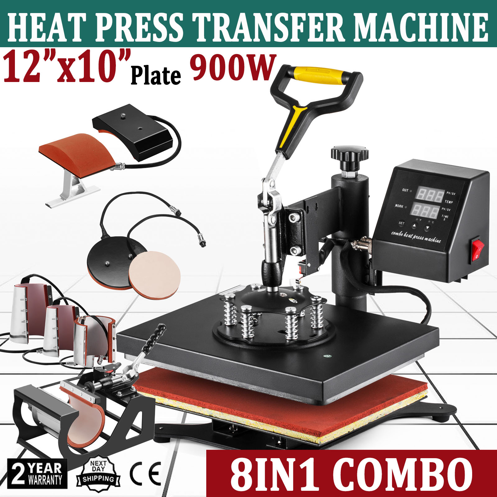 digital heat press transfer machine