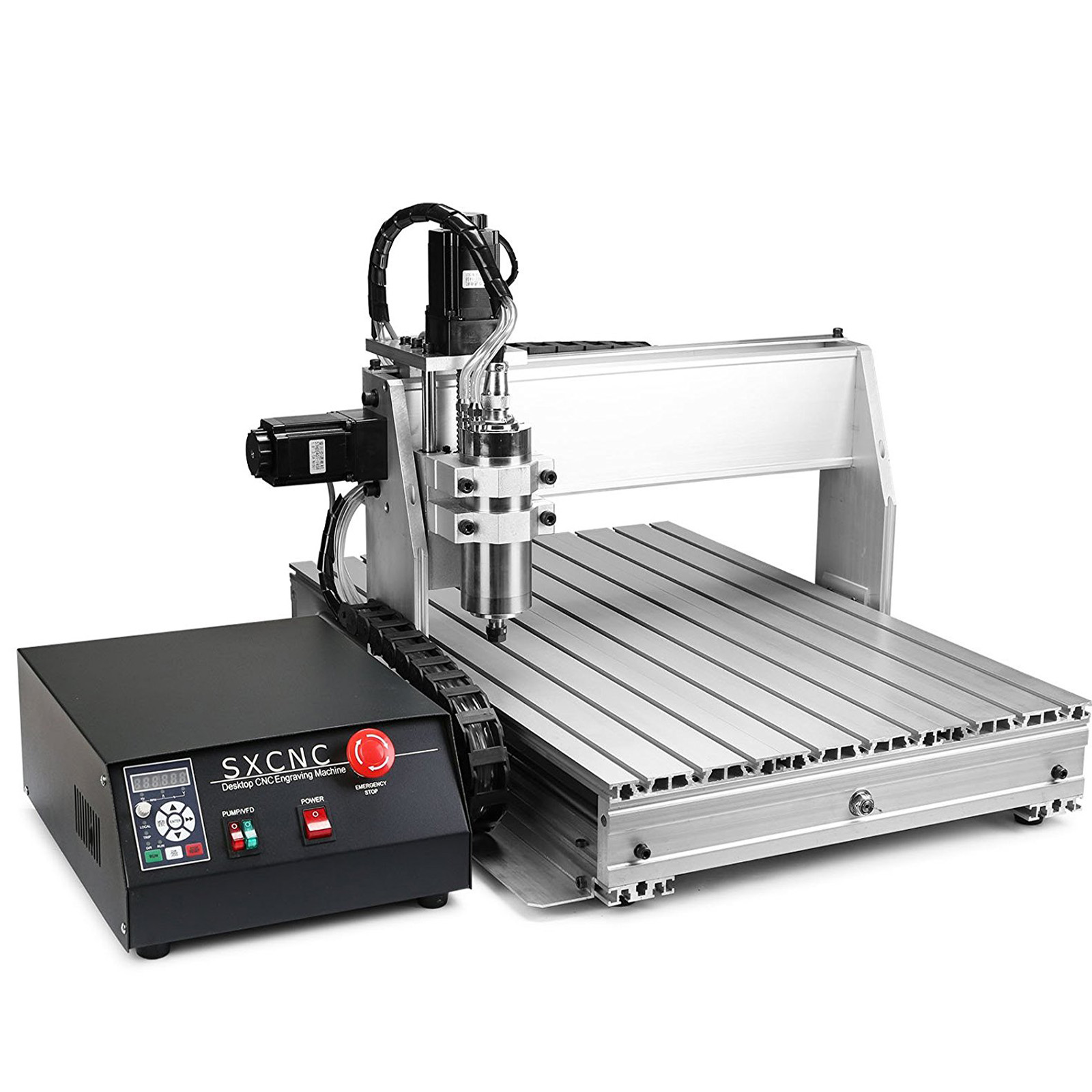 USB 4 AXIS 1.5KW CNC 6040Z Router Engraver Wood Drill/Milling Machine