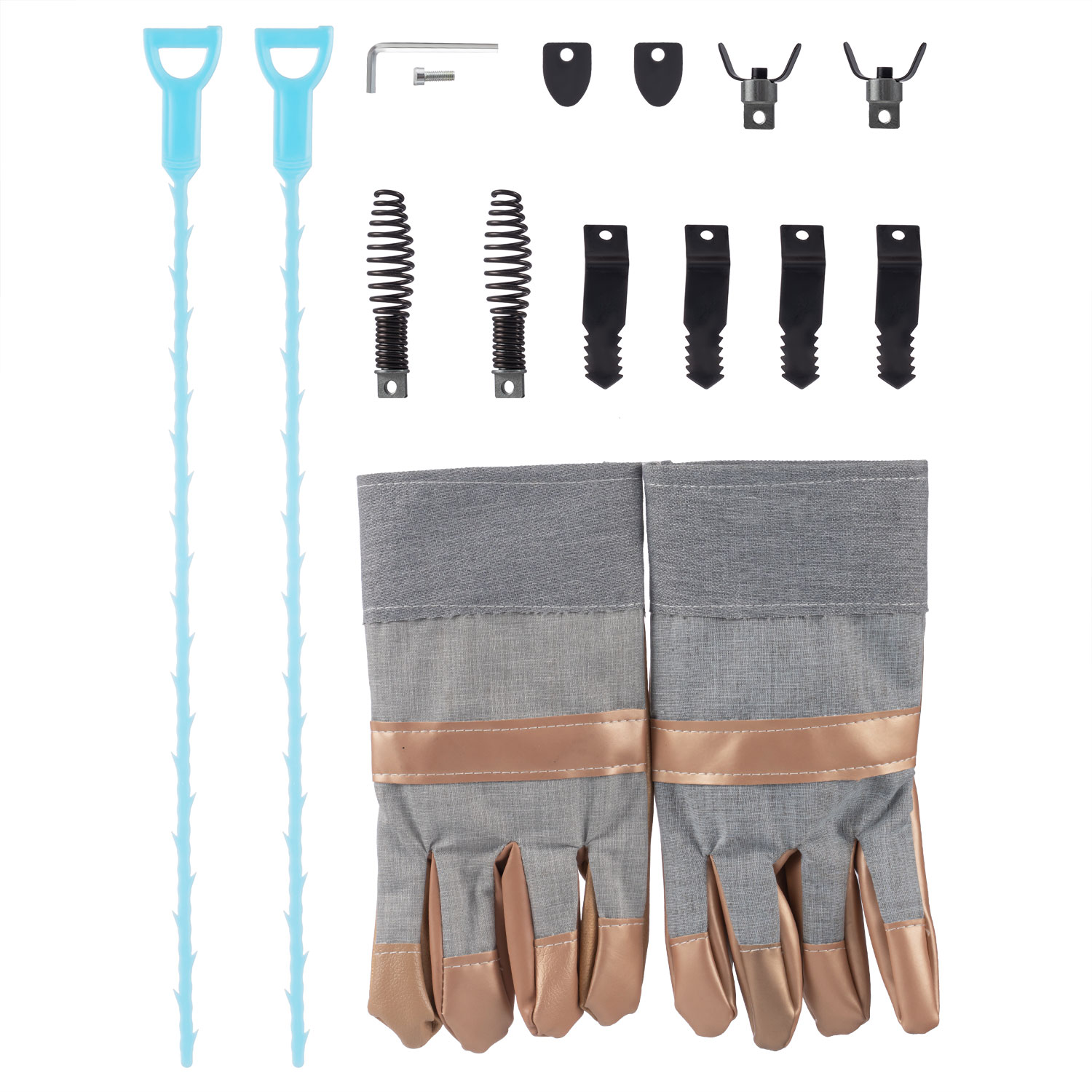 Commercial Drain Cleaner 100ft x 1/2" Sewer Snake Drain Auger Cleaning w/ Cutter