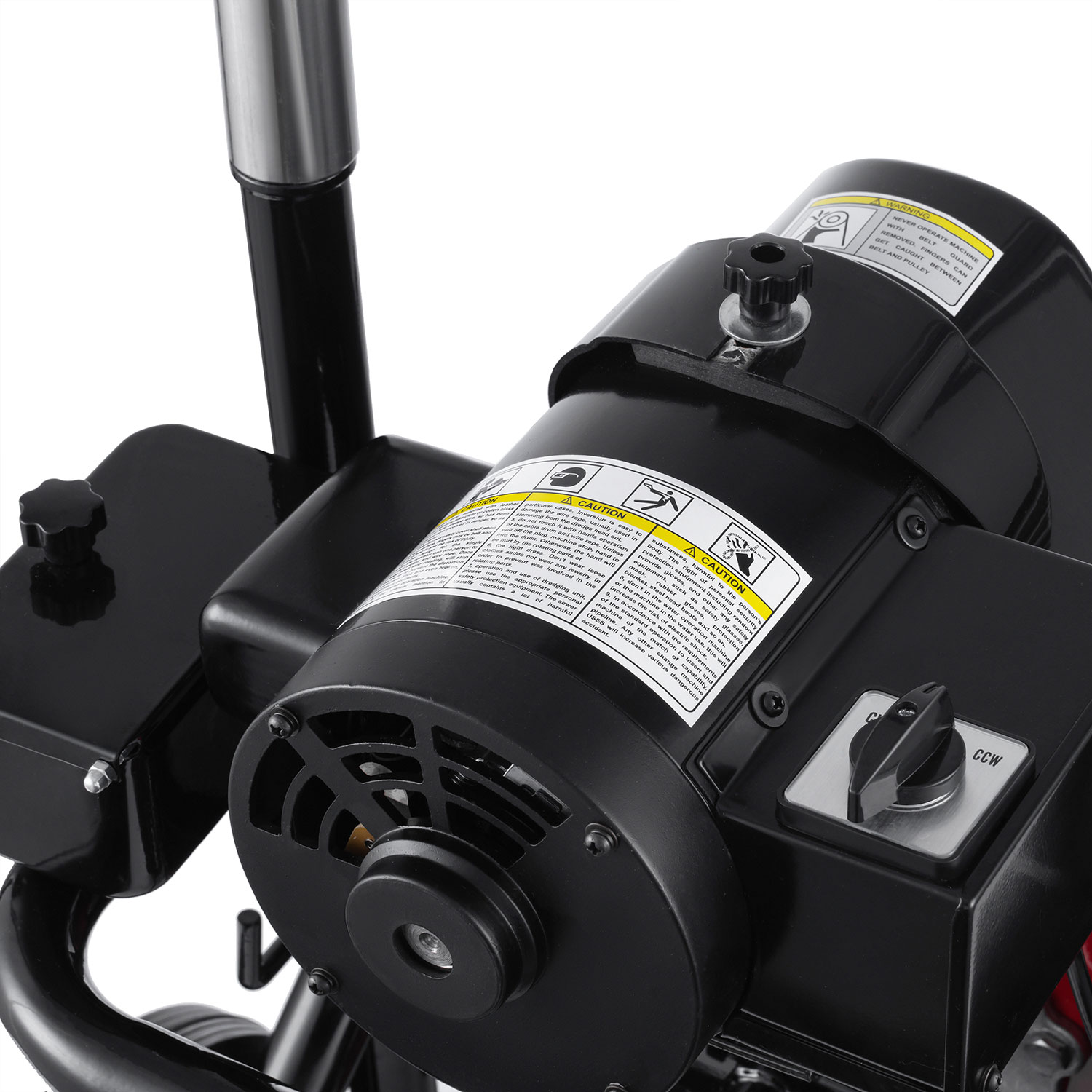 Commercial Drain Cleaner 100ft x 1/2" Sewer Snake Drain Auger Cleaning w/ Cutter