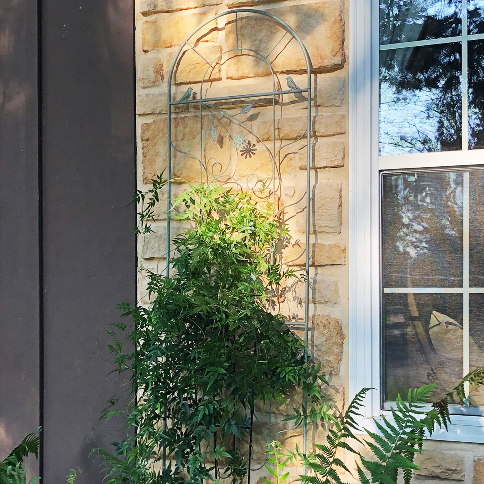 4 Pack 86.7" H x 19.7" W Garden Trellis with Coating for Climbing Plants Outdoor - Picture 67 of 84