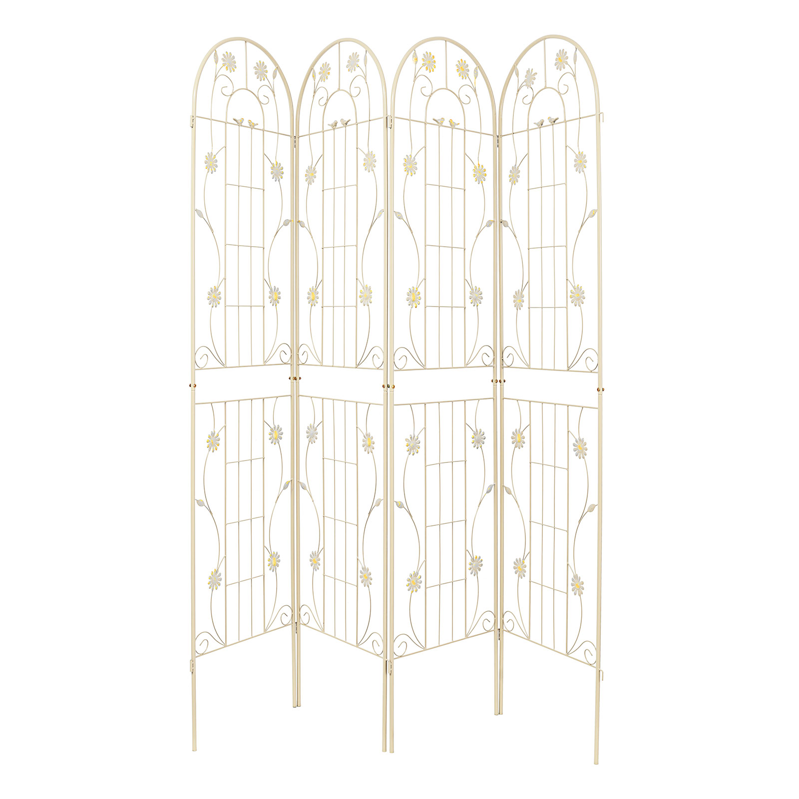 4 Pack 86.7" H x 19.7" W Garden Trellis with Coating for Climbing Plants Outdoor - Picture 69 of 84