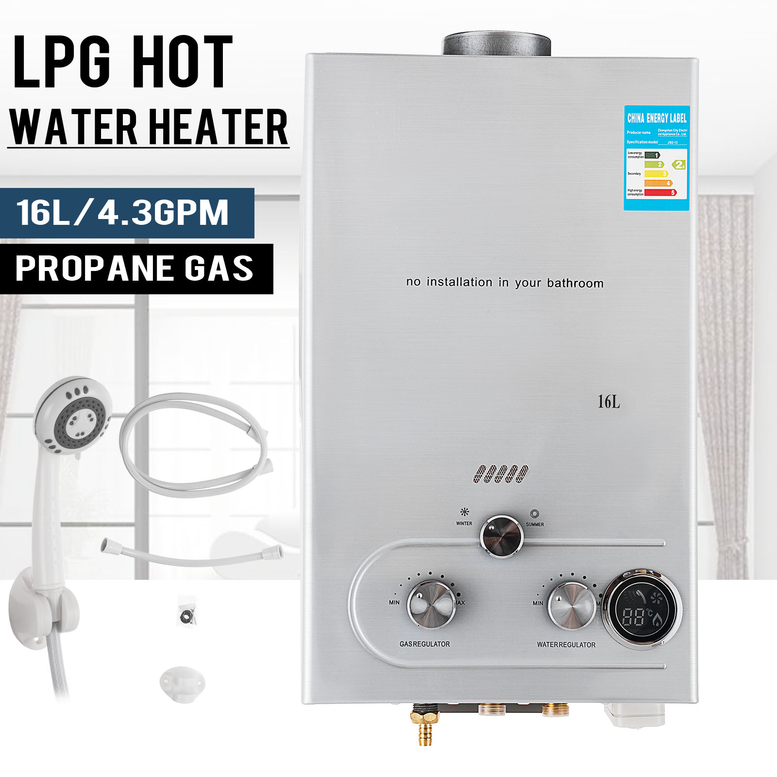 gas hot water heater for sale