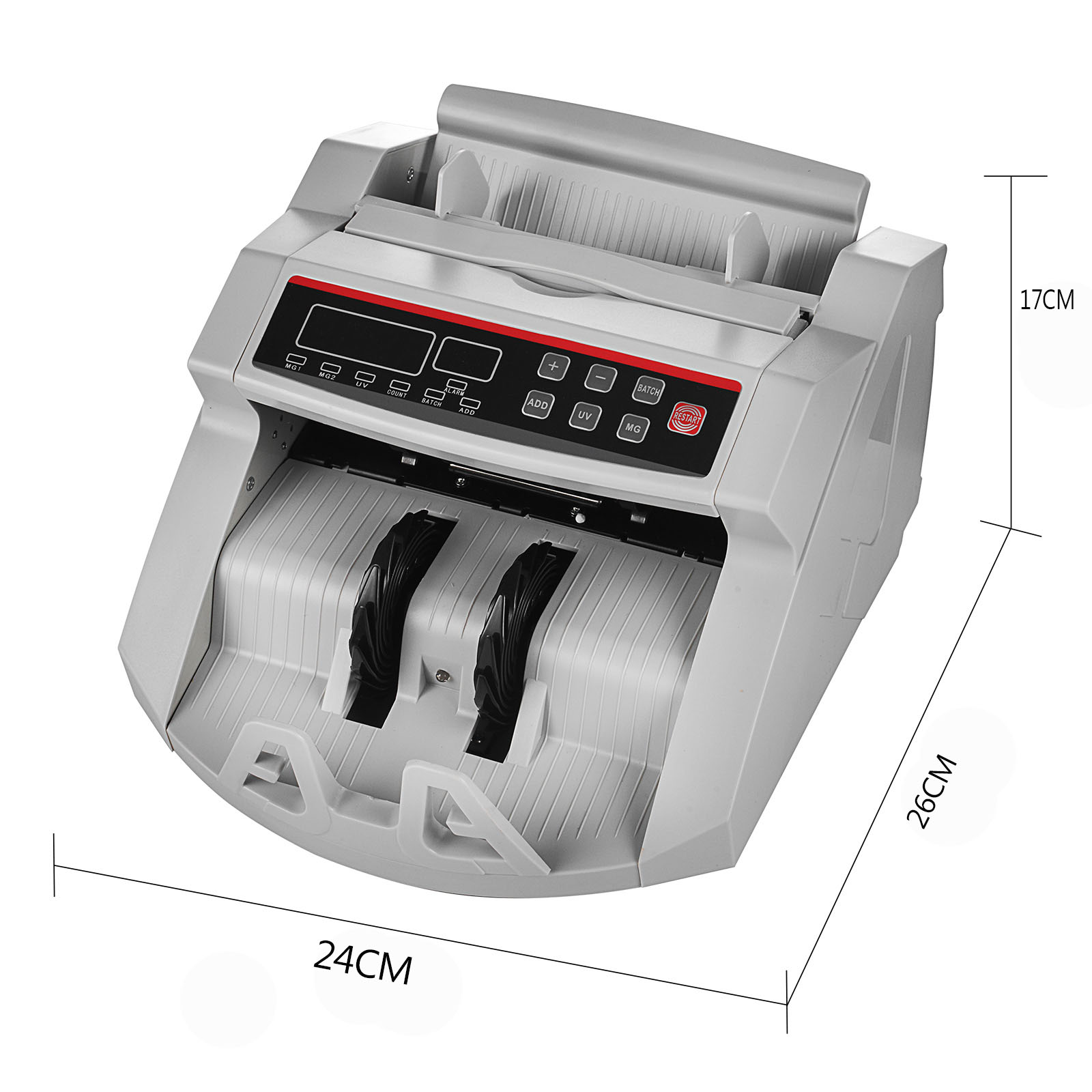 Money Cash Counting Bill Counter Bank Counterfeit Detector UV & MG Machine | eBay